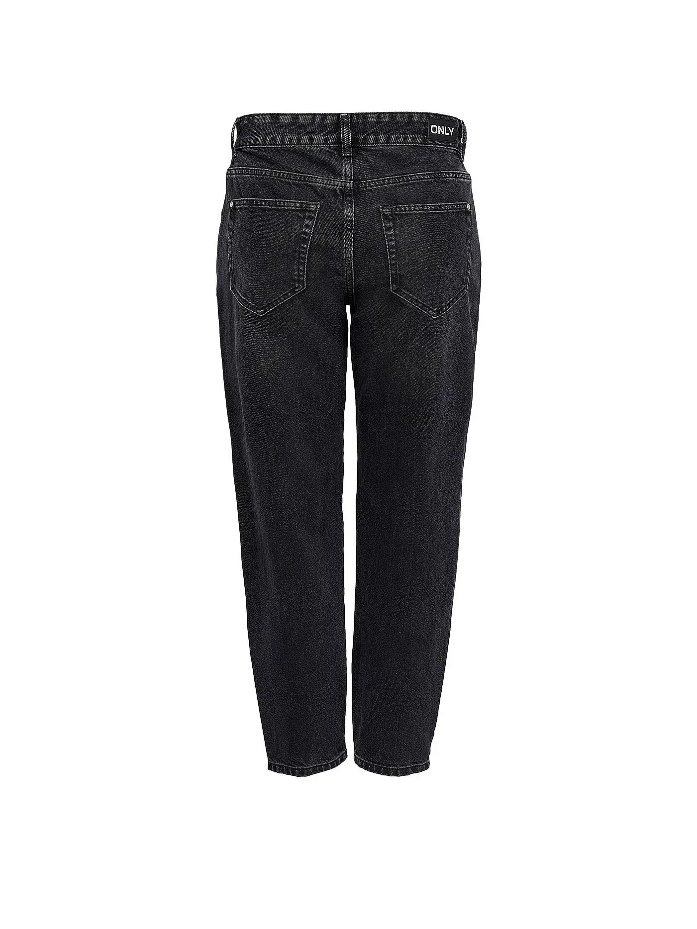 ONLY | Highwaist Jeans Balloon Fit 7/8 ONLTROY  | schwarz