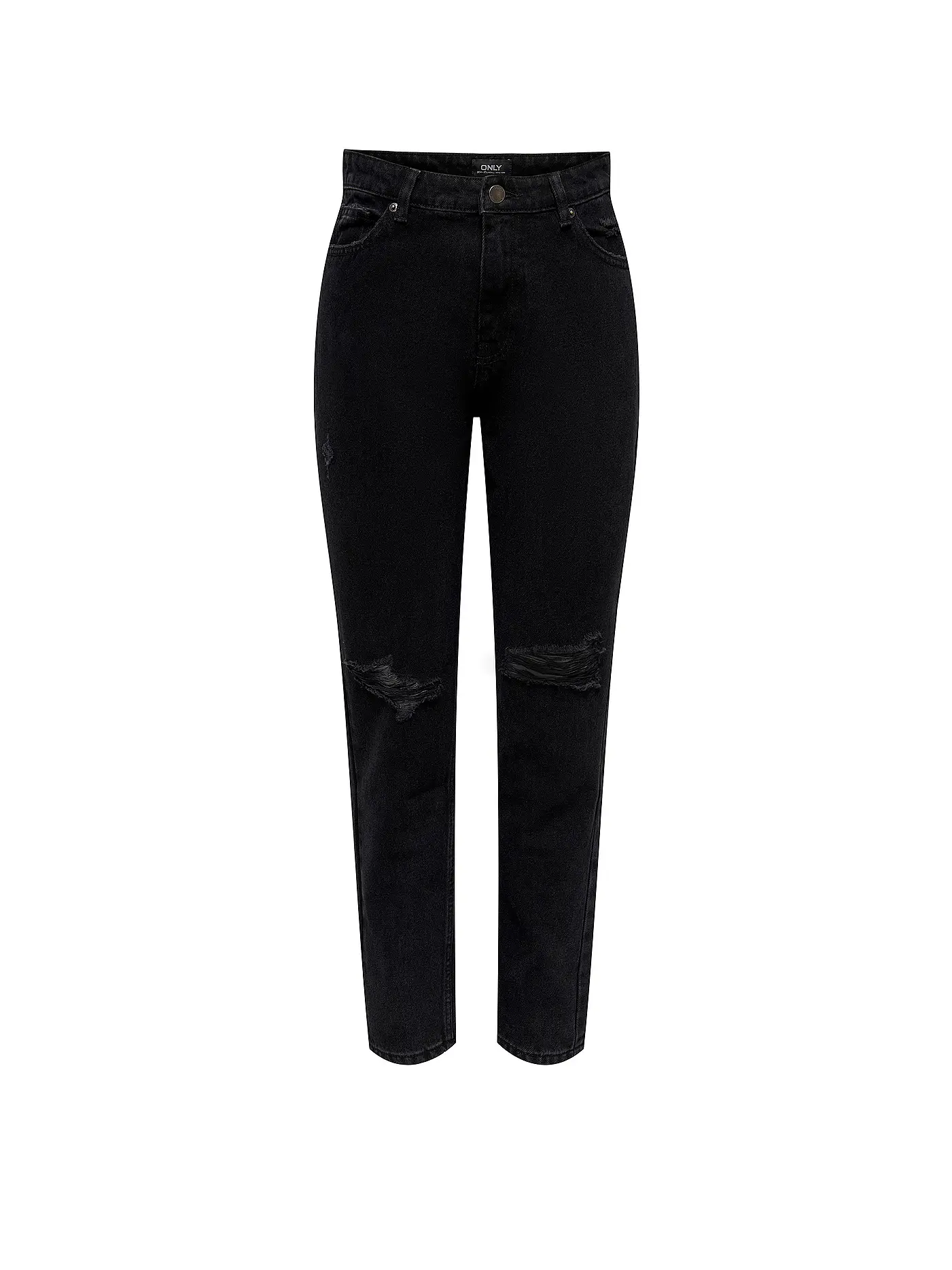 ONLY | Highwaist Jeans Mom Fit ONLJAGGER  | schwarz