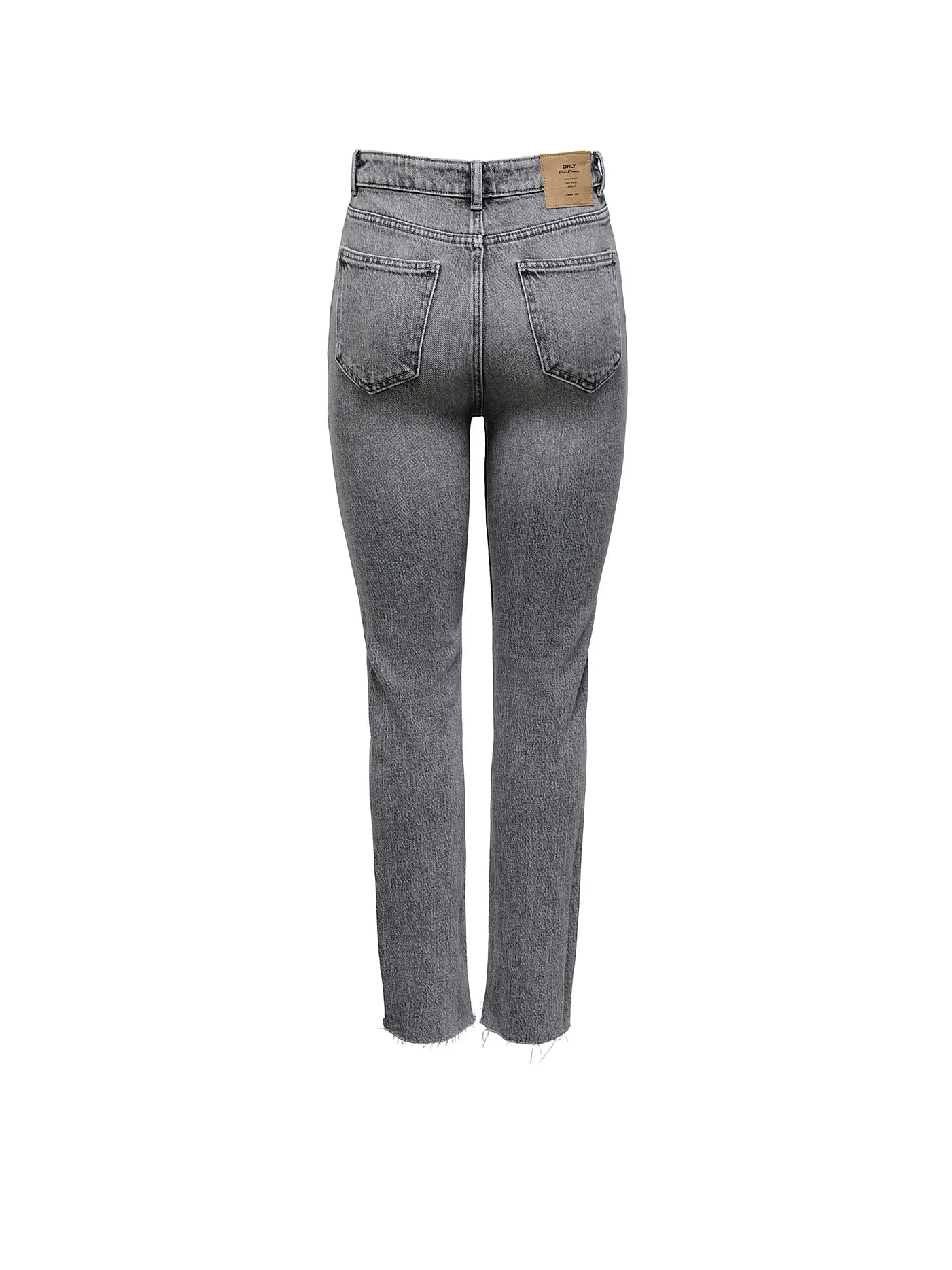 ONLY | Highwaist Jeans Straight Fit ONLEMILY | grau