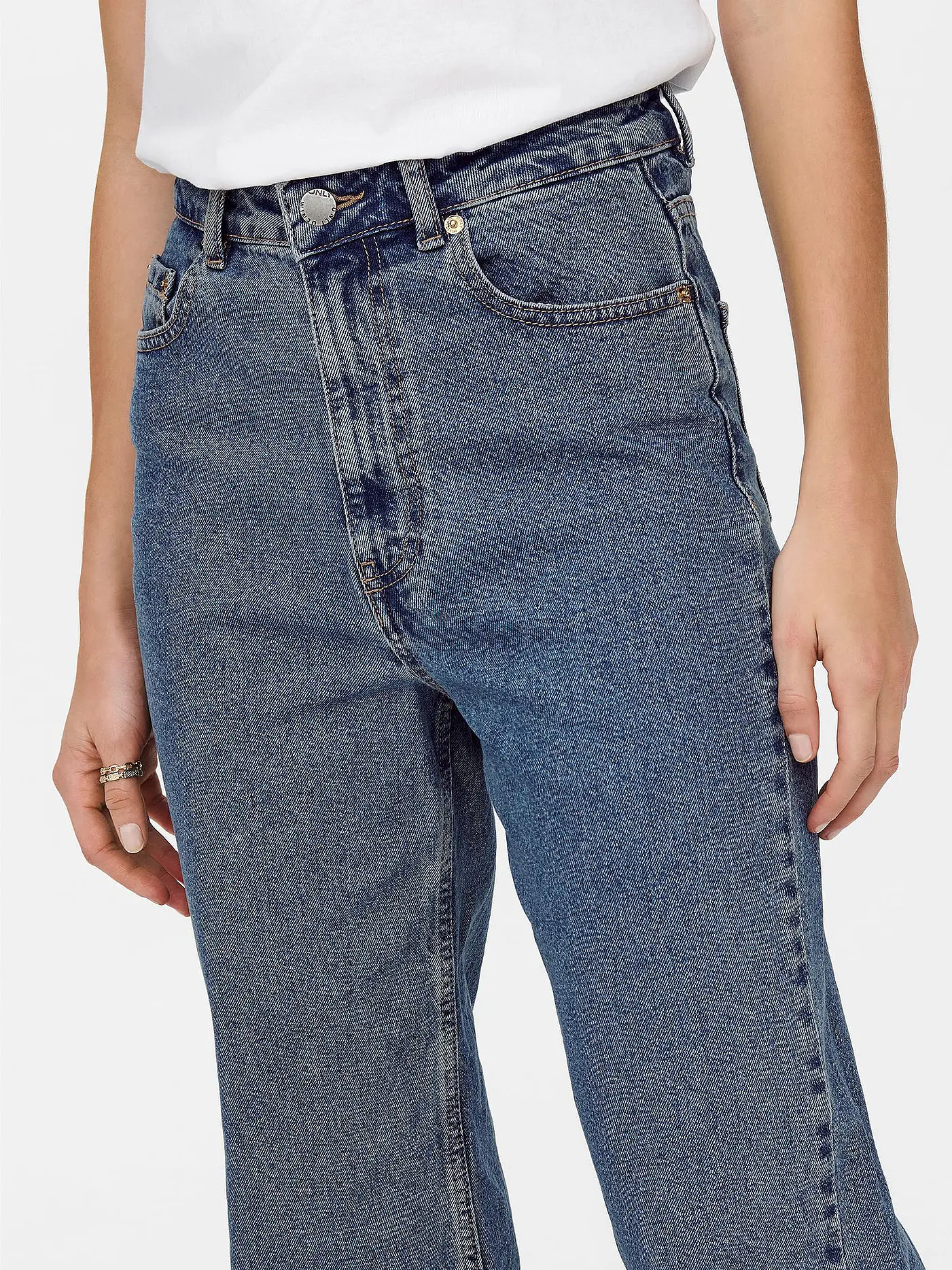 ONLY | Highwaist Jeans Wide Leg ONLCAMILLE  | blau