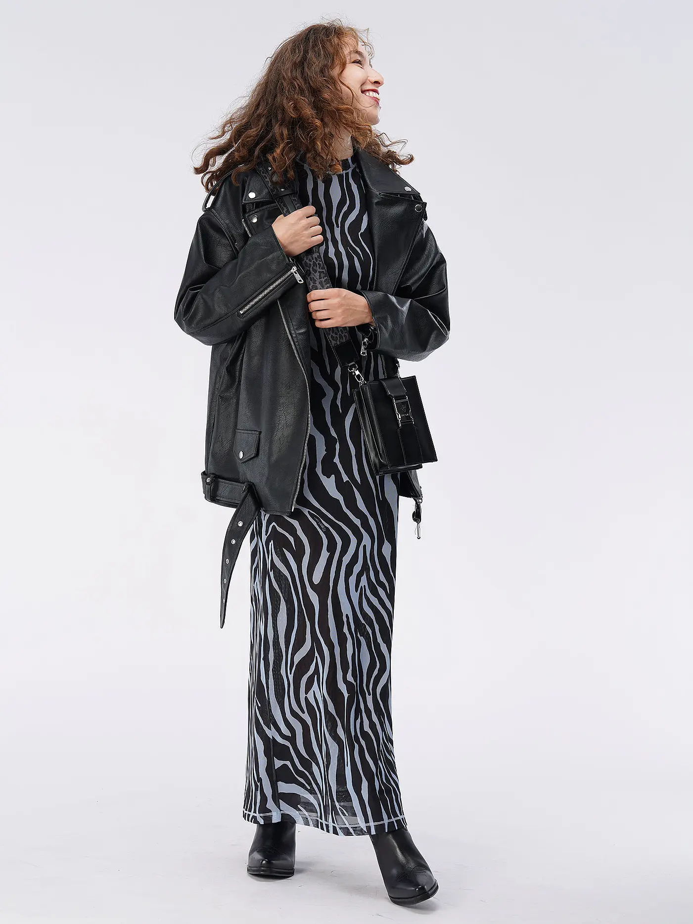 ONLY | Jacke in Lederoptik ONLVERA | schwarz