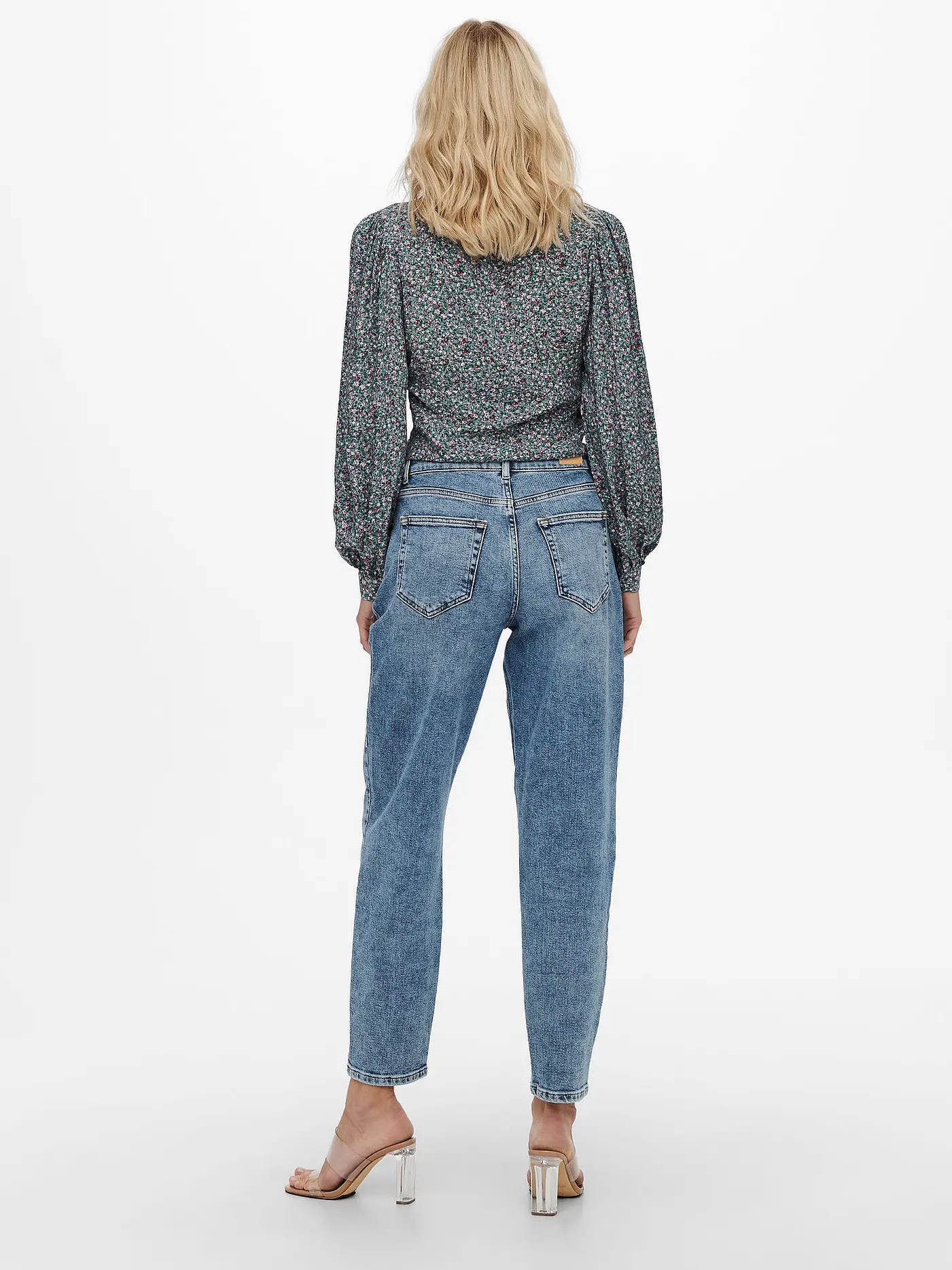 ONLY | Jeans Balloon Fit 7/8 ONLTROY  | blau