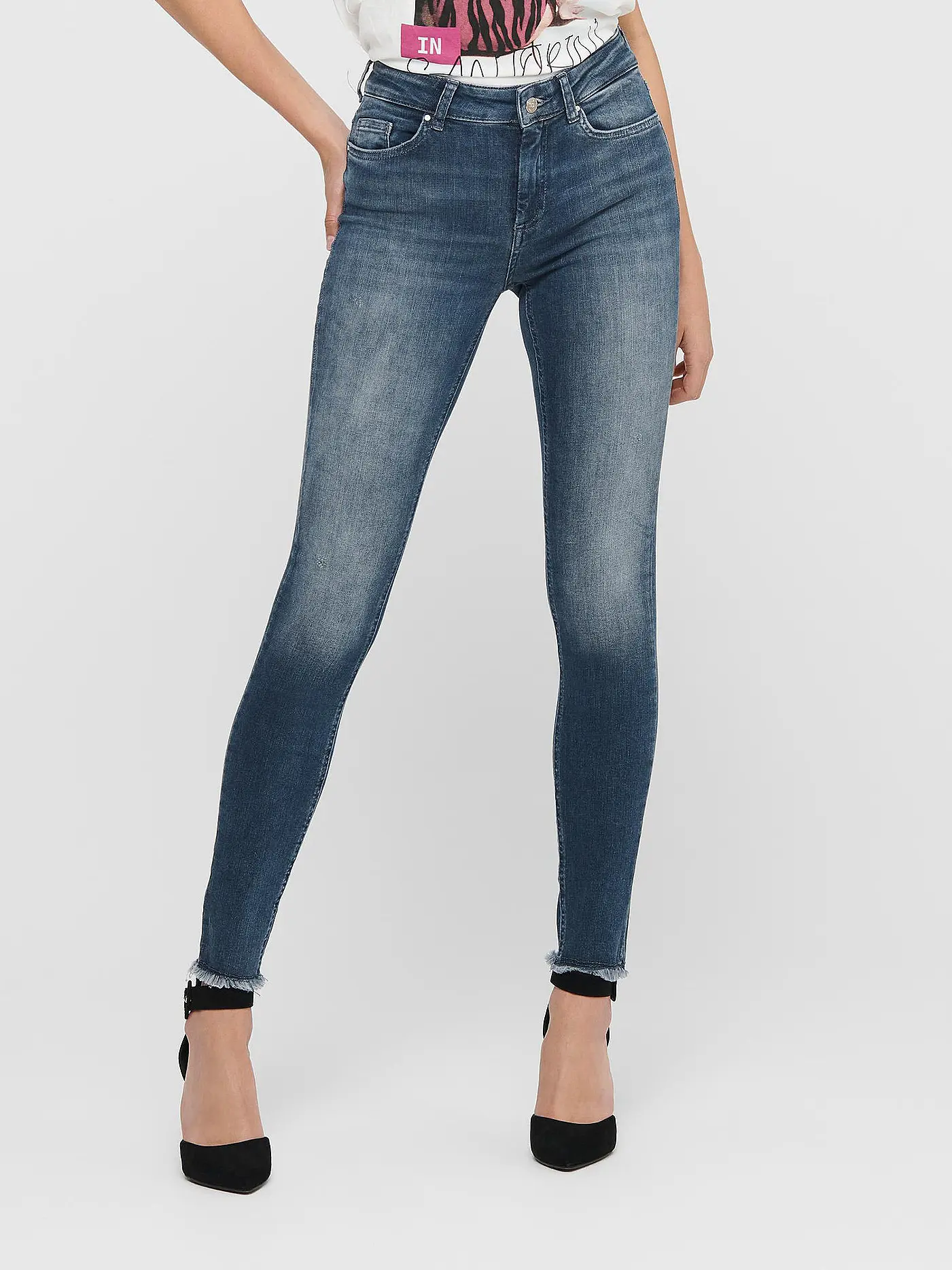 ONLY | Jeans Skinny Fit ONLBLUSH  | blau