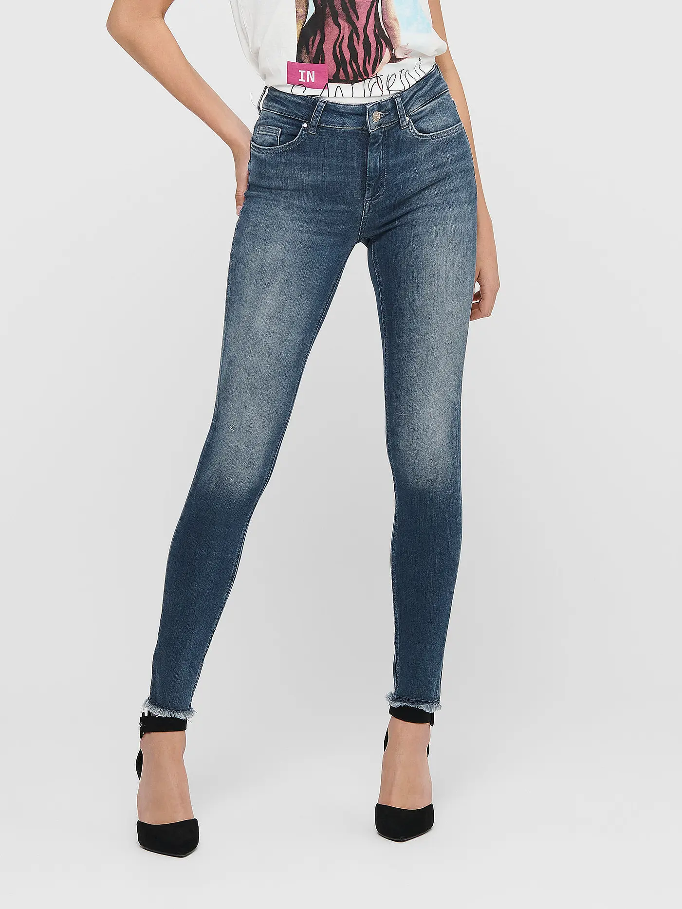 ONLY | Jeans Skinny Fit ONLBLUSH  | blau