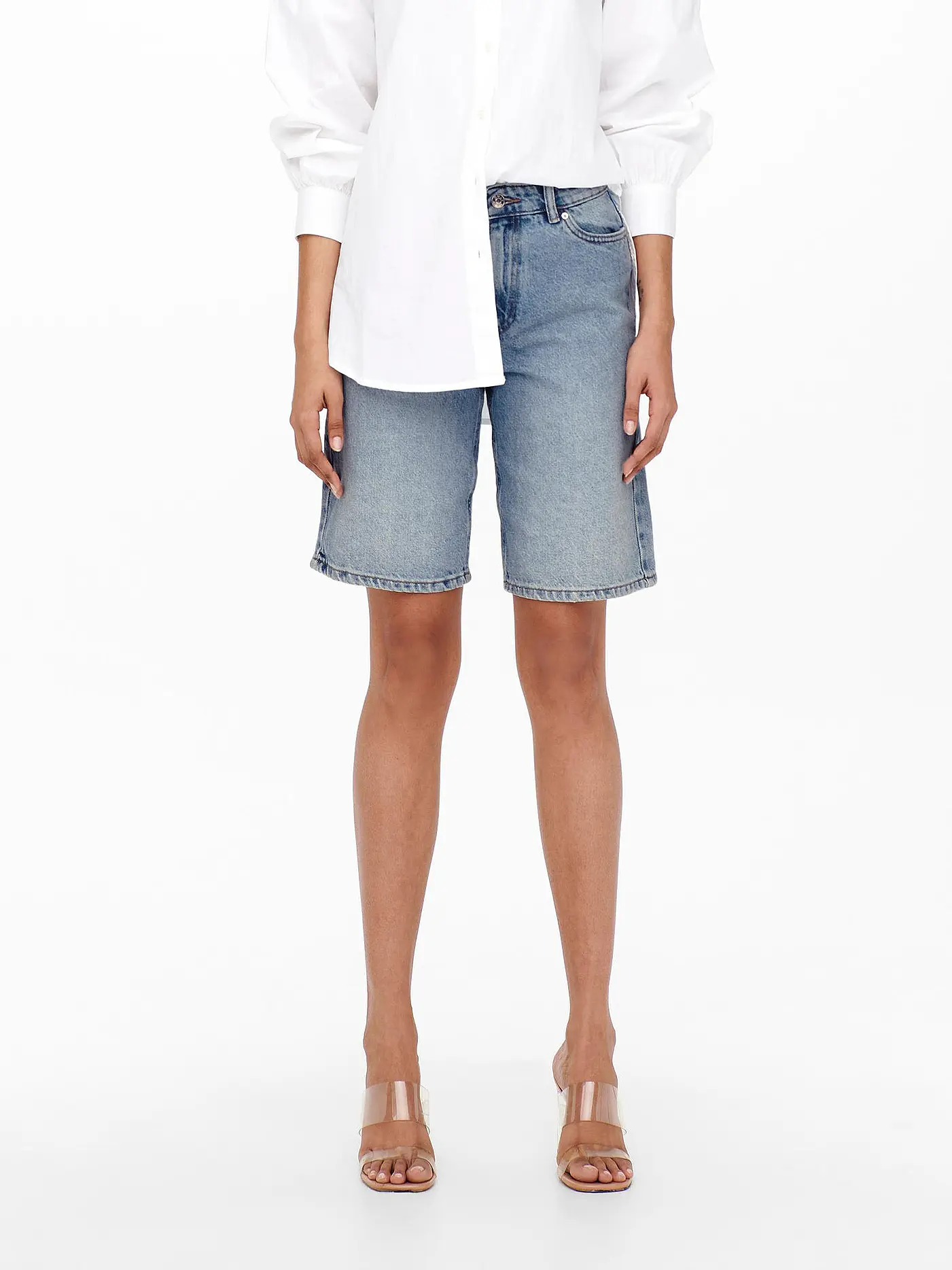 ONLY | Jeansbermuda Onlsonny  | hellblau