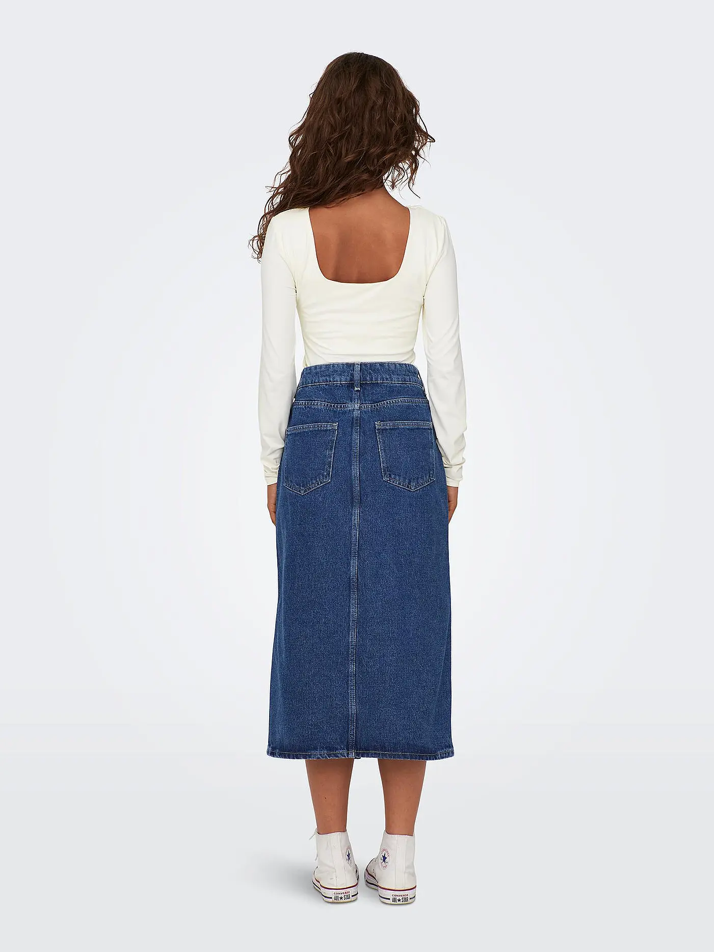 ONLY | Jeansrock ONLBIANCA | blau