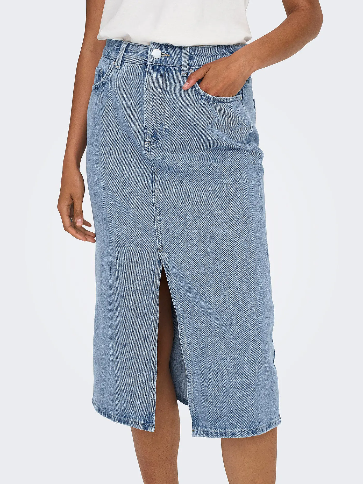 ONLY | Jeansrock ONLBIANCA | hellblau