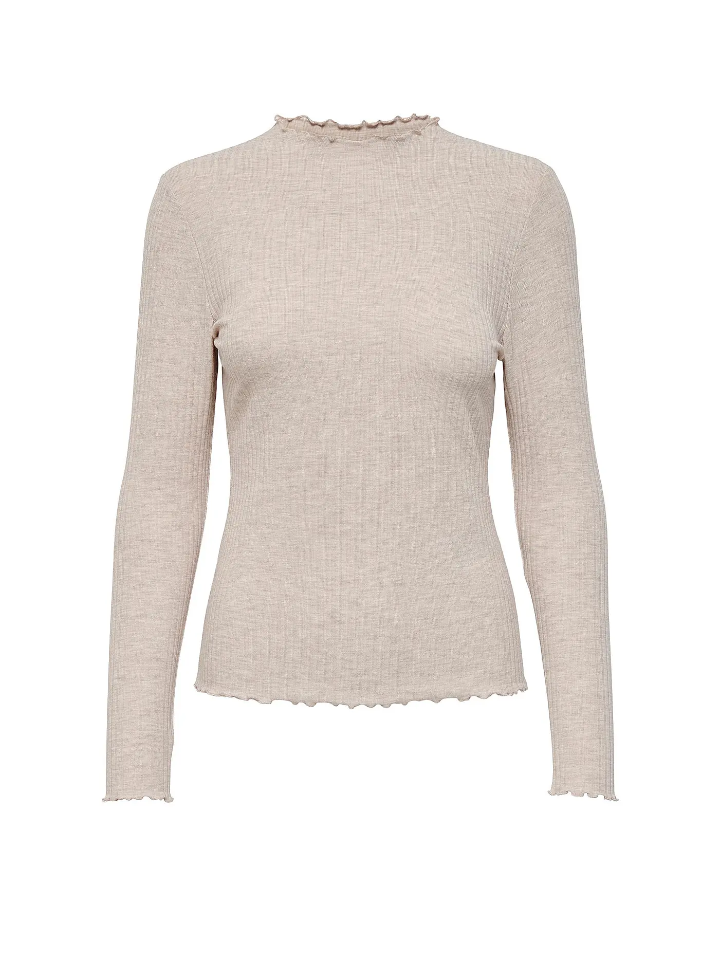 ONLY | Langarmshirt ONLEMMA  | beige