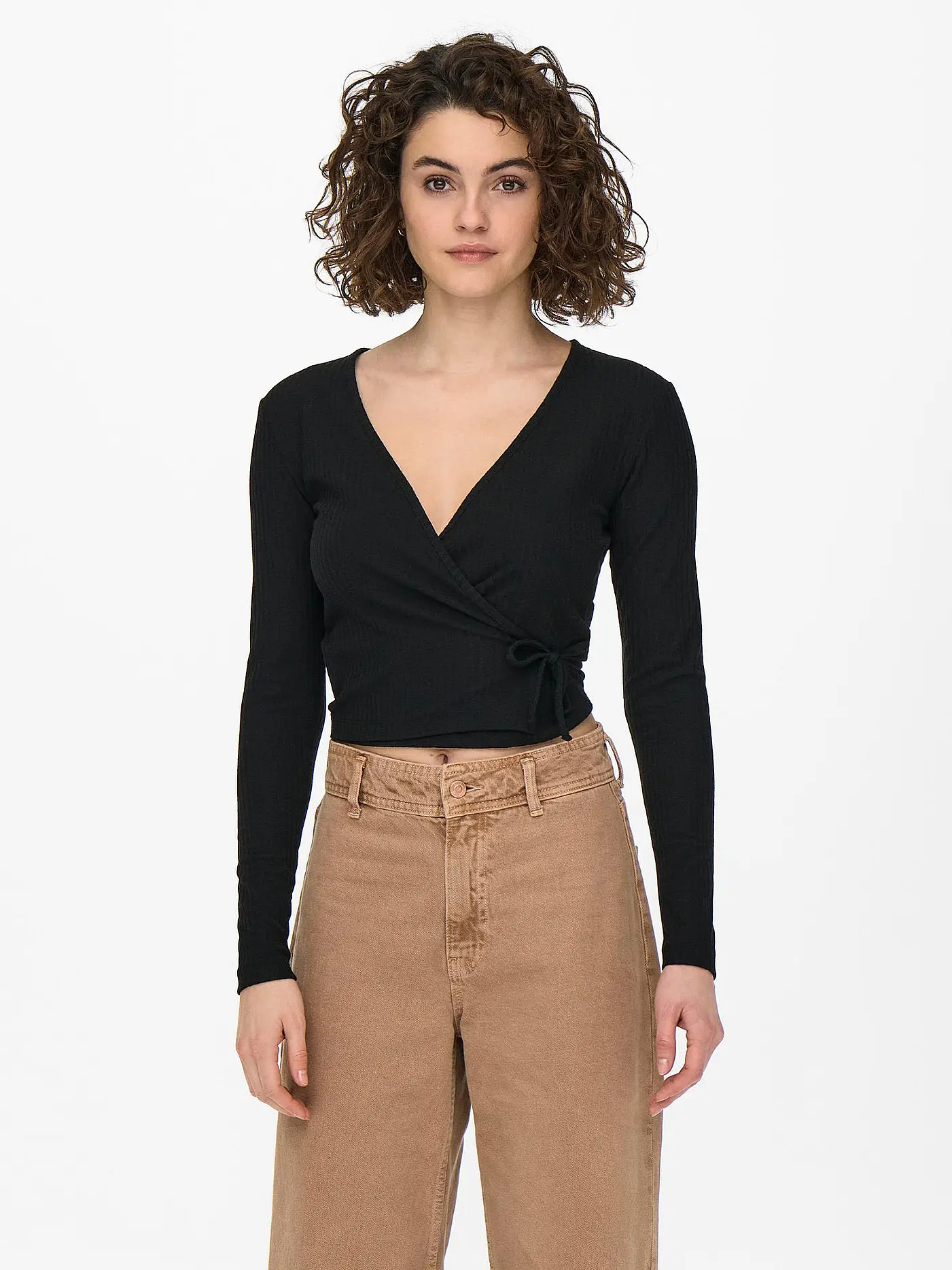 ONLY | Langarmshirt ONLEMMA  | schwarz