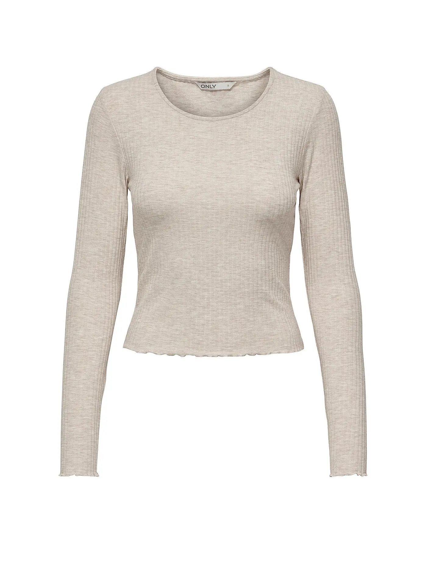 ONLY | Langarmshirt ONLEMMA | creme