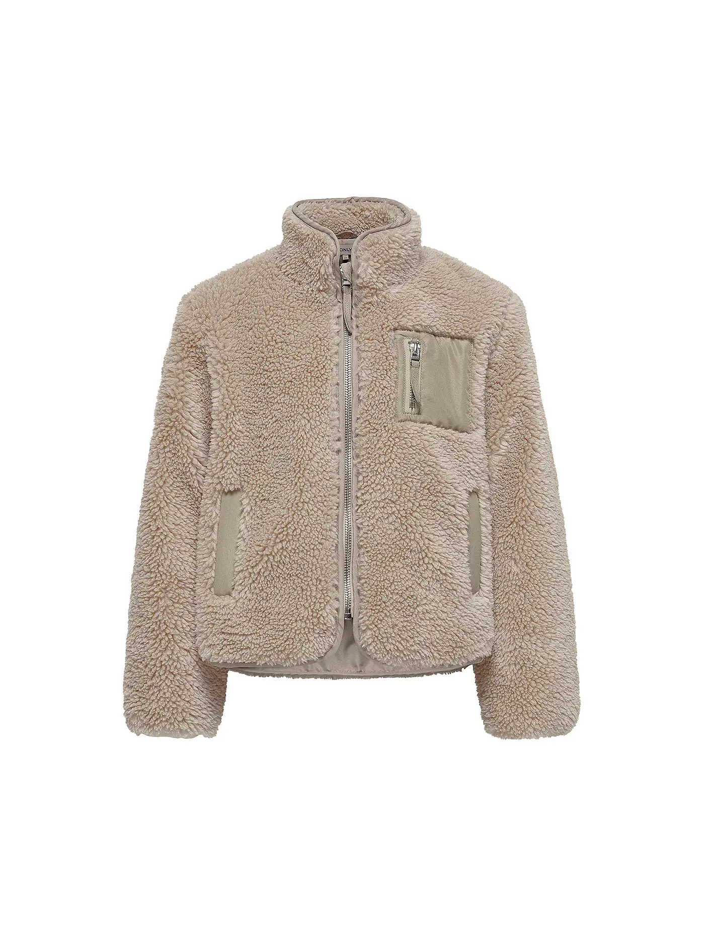 ONLY | Mädchen Jacke in Felloptik KOGSASCHA | beige
