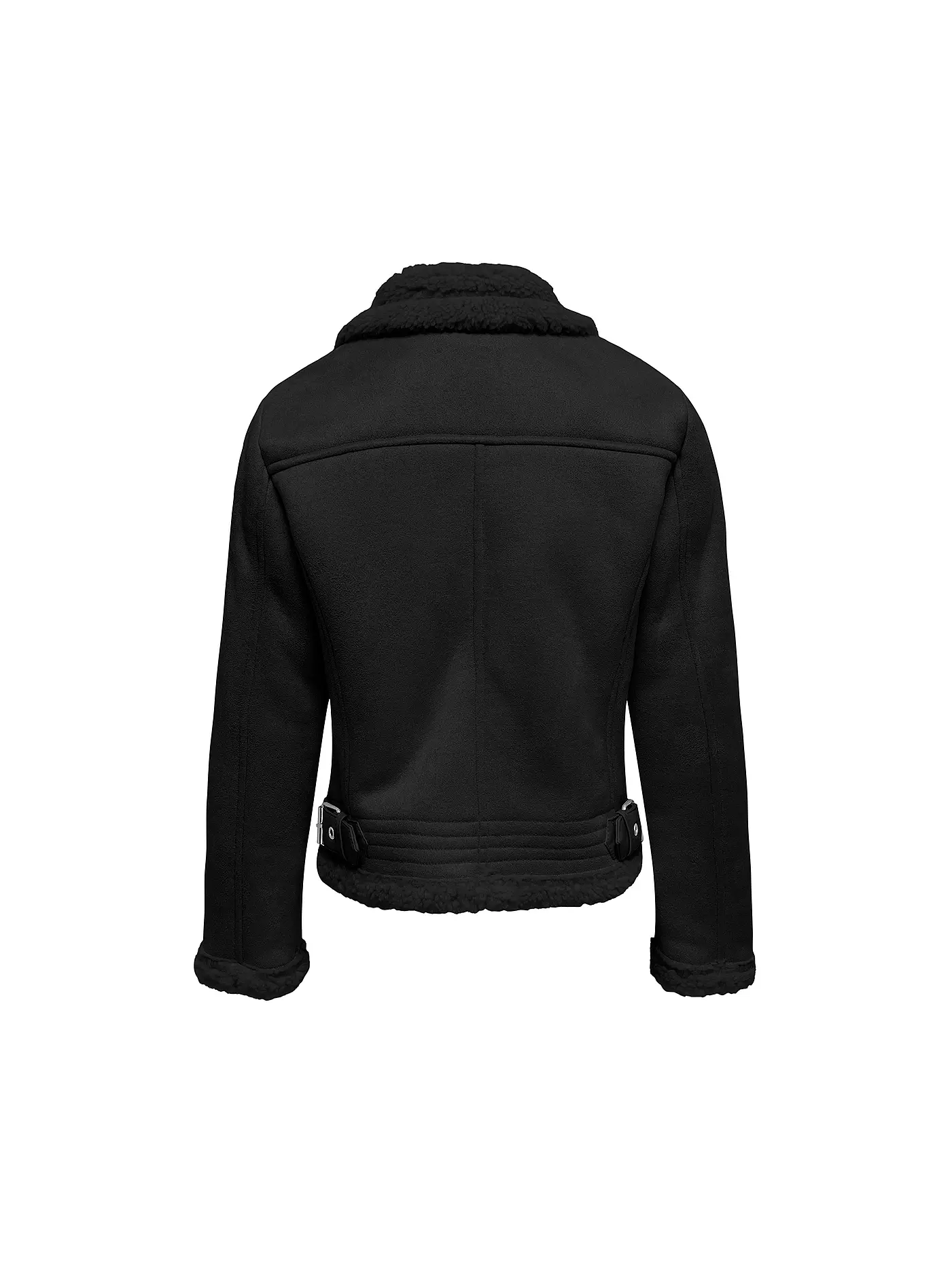 ONLY | Mädchen Jacke in Lederoptik KOGDIANA | schwarz