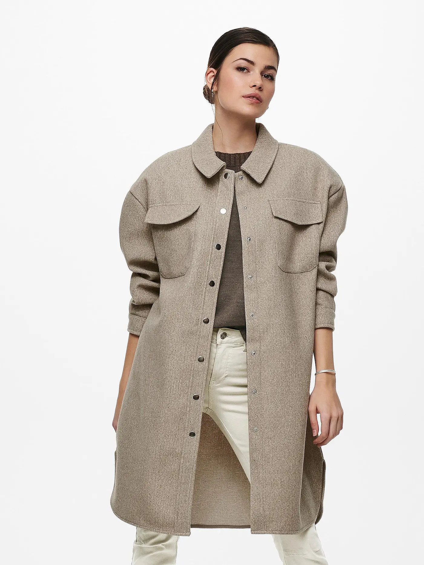 ONLY | Overshirt | beige