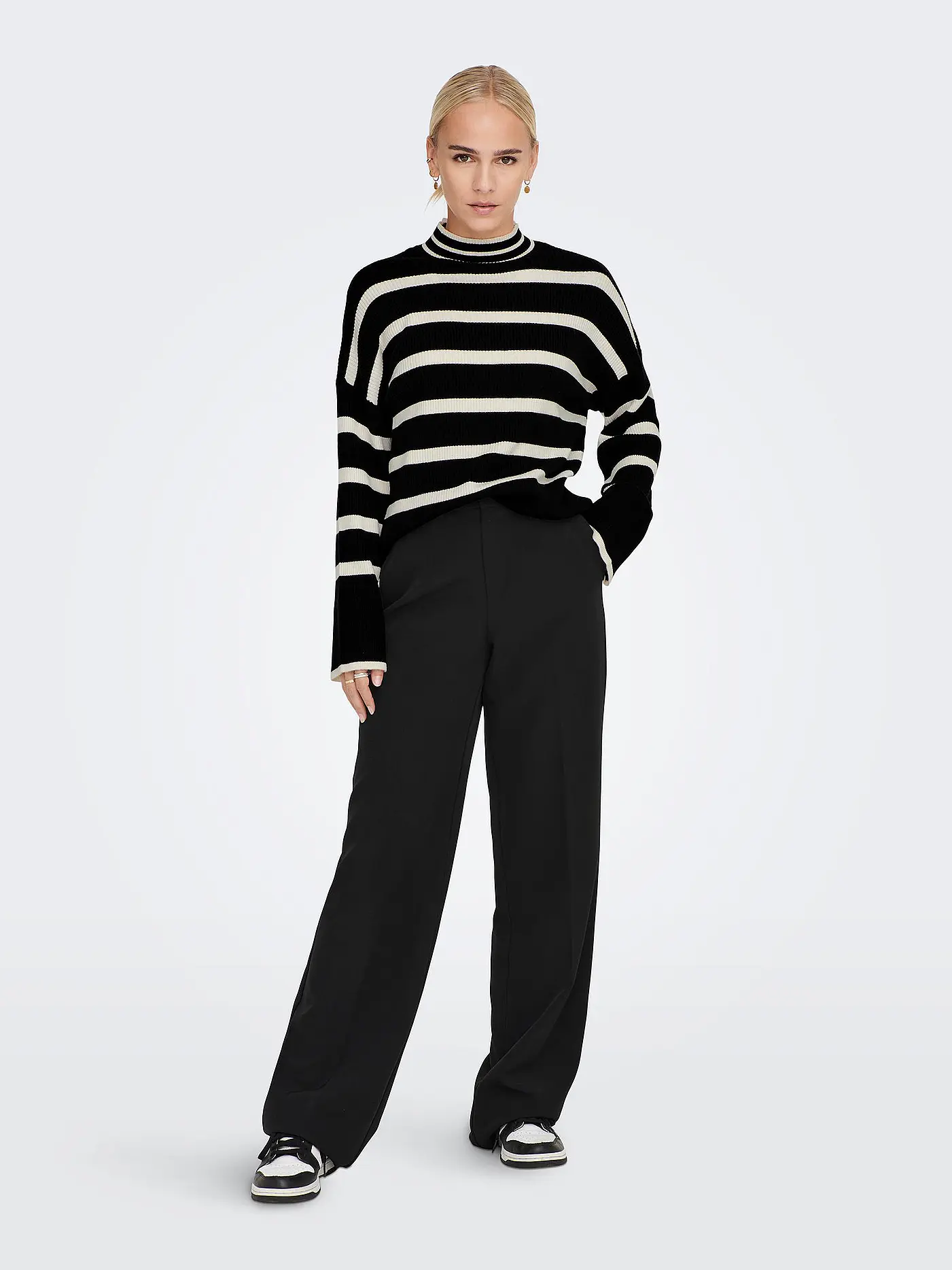 ONLY | Rollkragenpullover ONLIBI | schwarz
