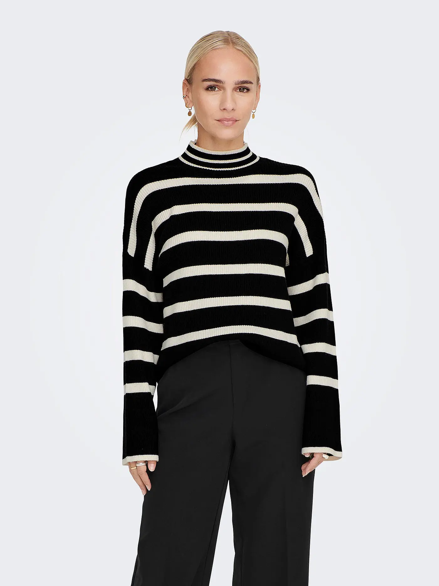 ONLY | Rollkragenpullover ONLIBI | schwarz