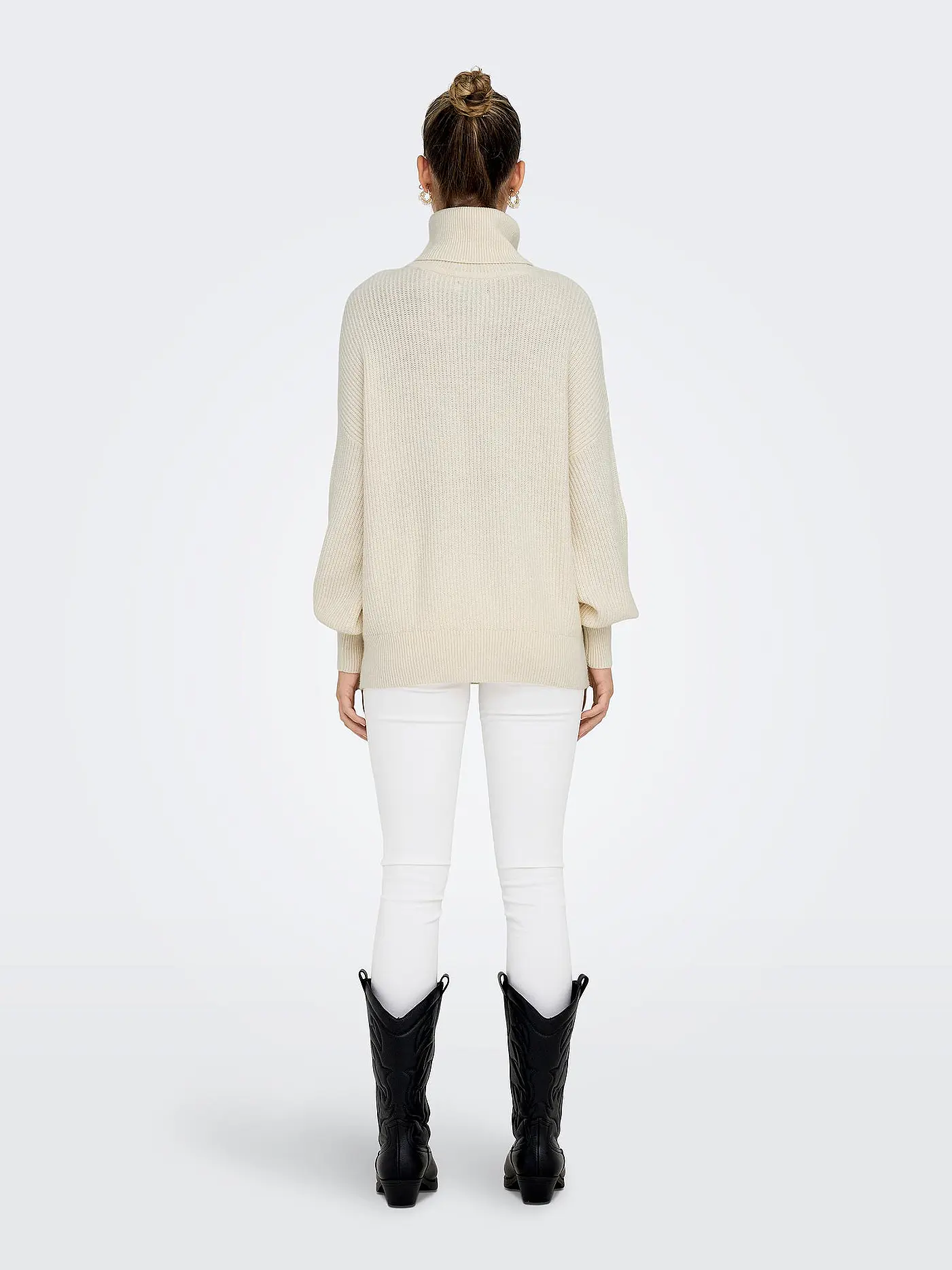 ONLY | Rollkragenpullover ONLKATIA | hellgrau
