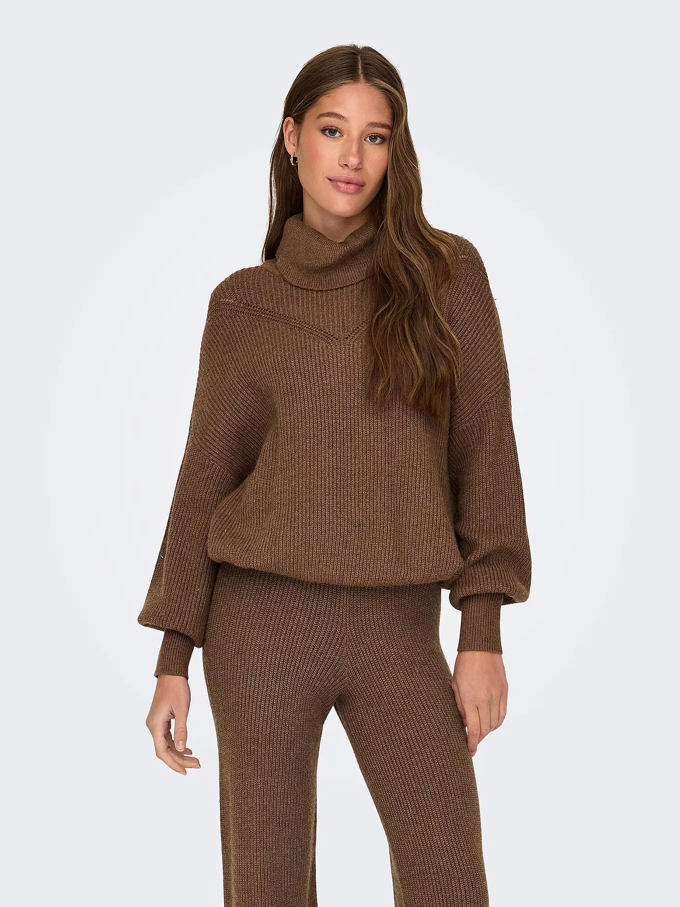 ONLY | Rollkragenpullover ONLKATIA | braun
