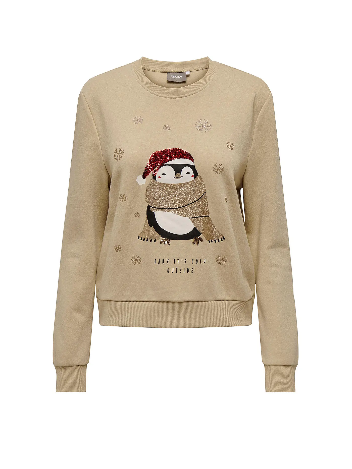 ONLY | Sweater ONLYDA CHRISTMAS  | beige