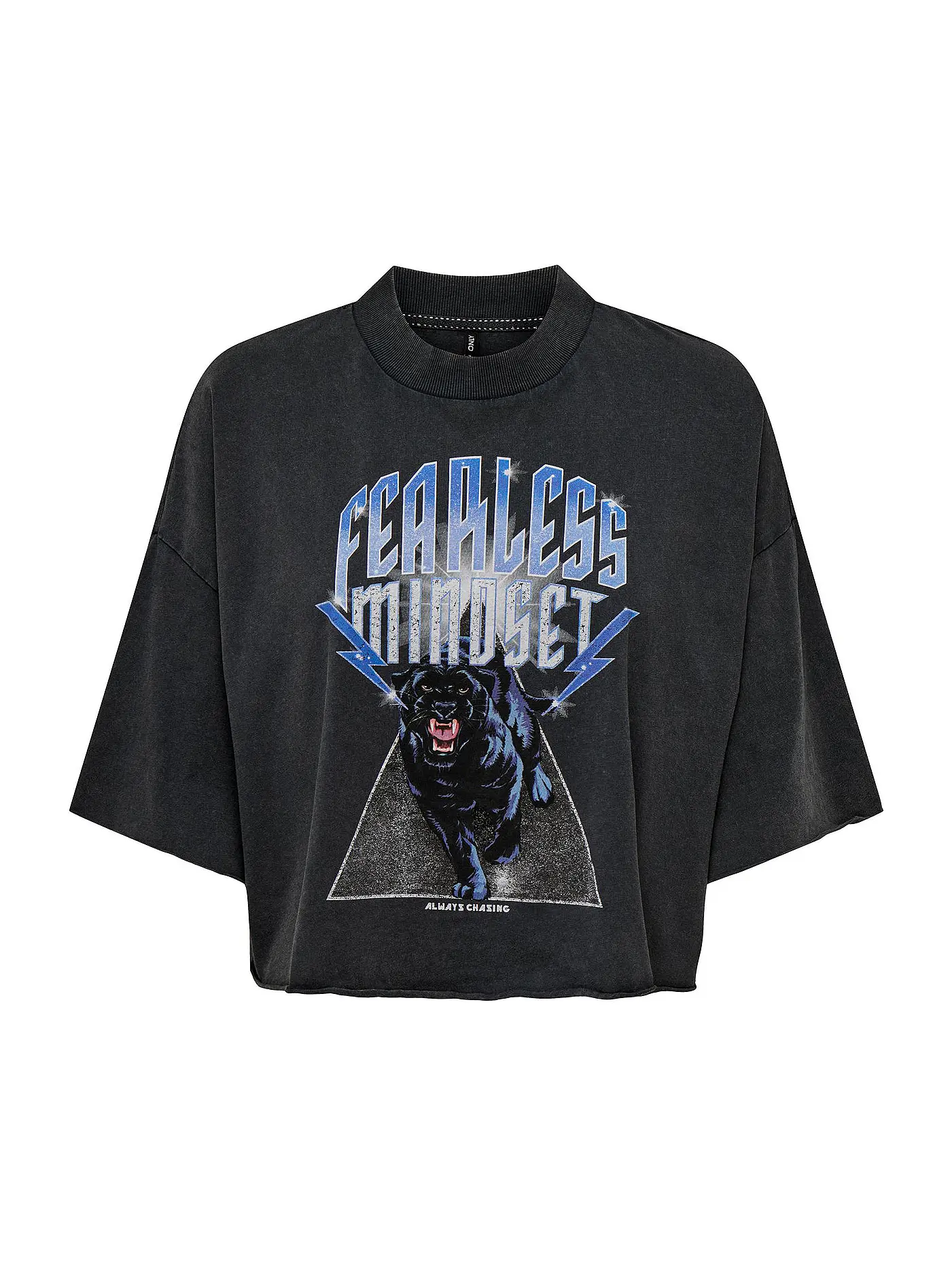 ONLY | T-Shirt ONLLUCY | schwarz
