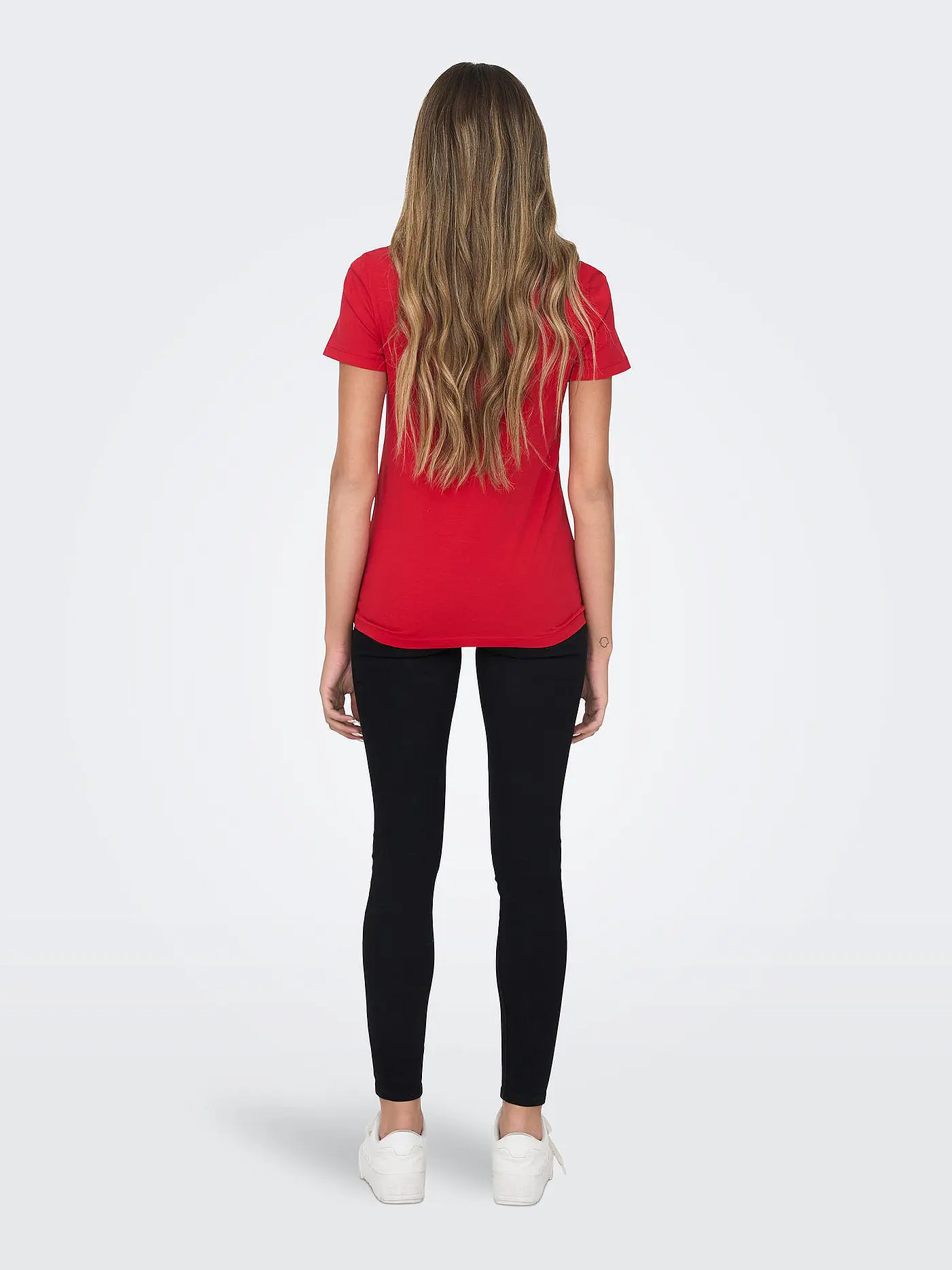 ONLY | T-Shirt ONLYRSA CHRISTMAS | rot
