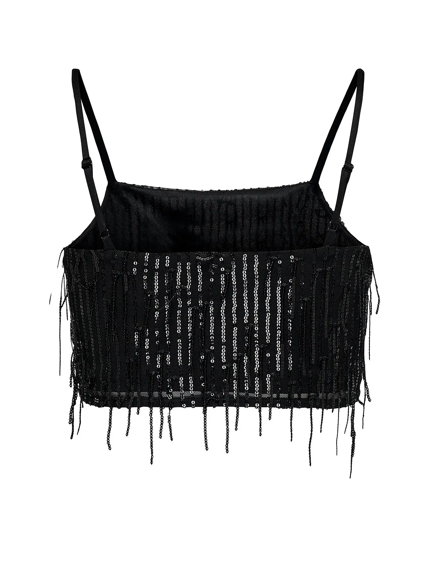 ONLY | Top Cropped Fit ONLSPACY | schwarz