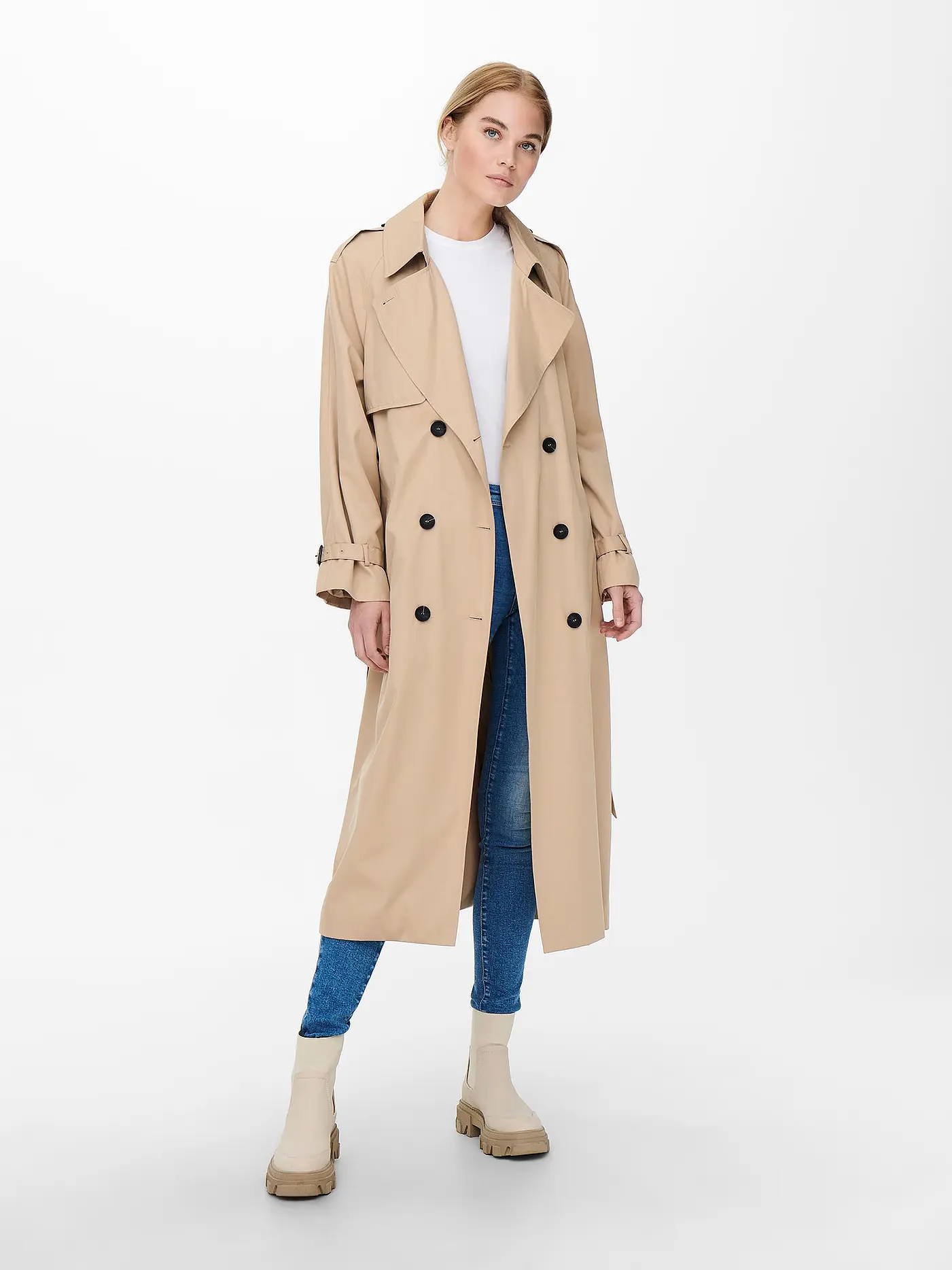 ONLY | Trenchcoat ONLCHLOE  | beige