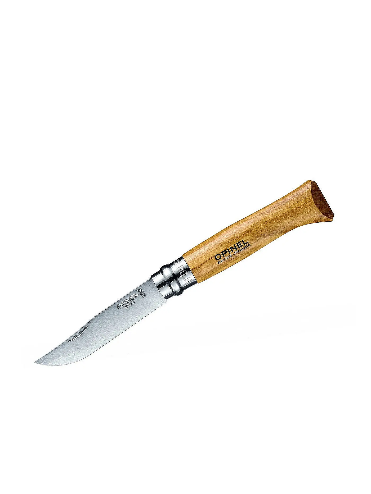 OPINEL | Taschenmesser mit Olivenholzgriff "N.08"  | braun
