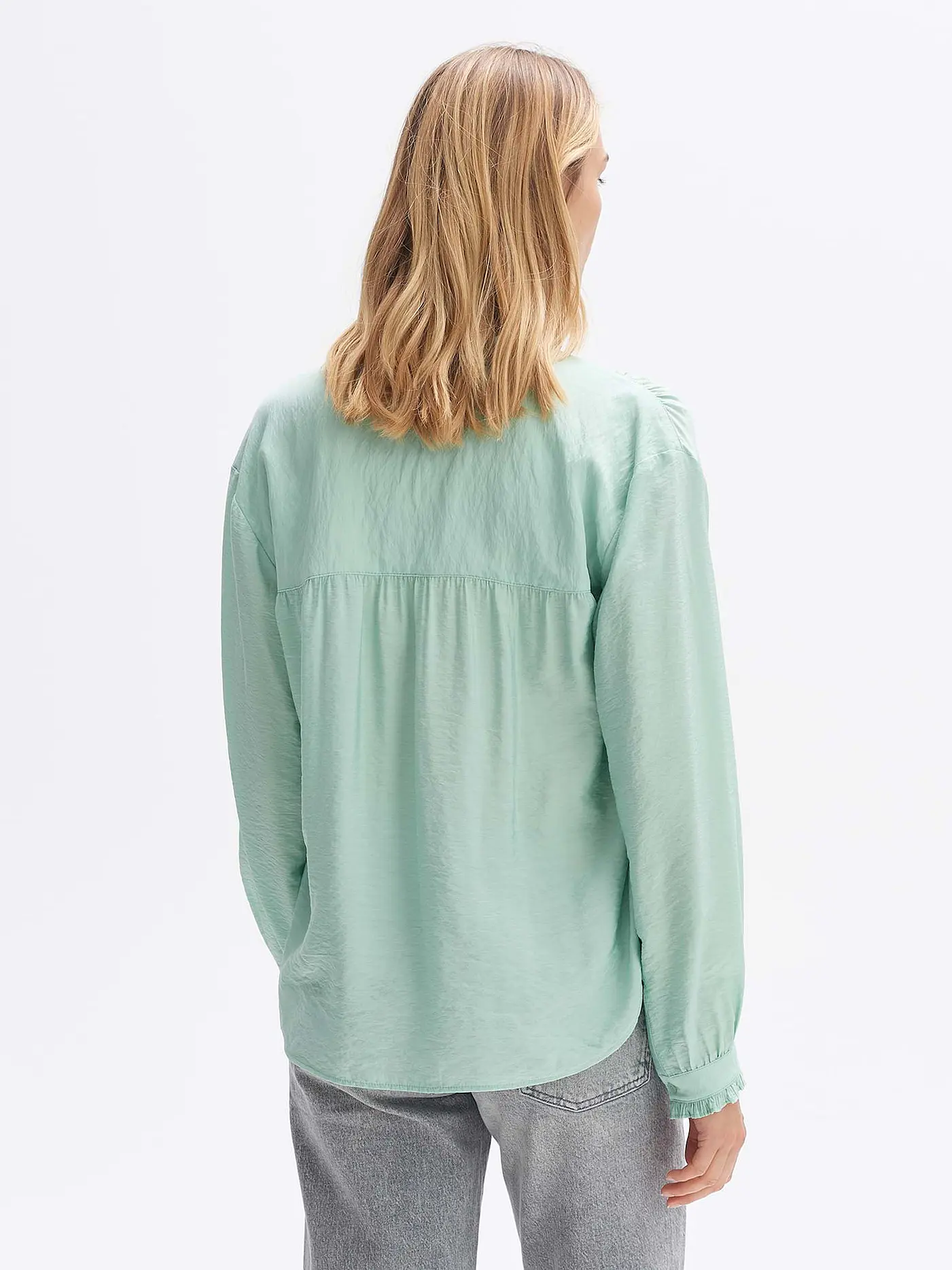 OPUS | Blusenshirt FENKE | mint