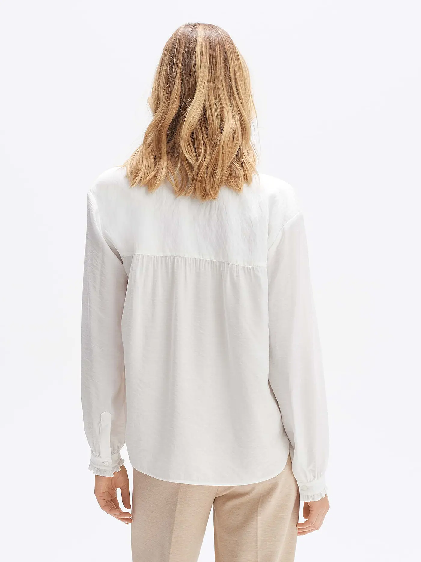 OPUS | Blusenshirt FENKE | creme
