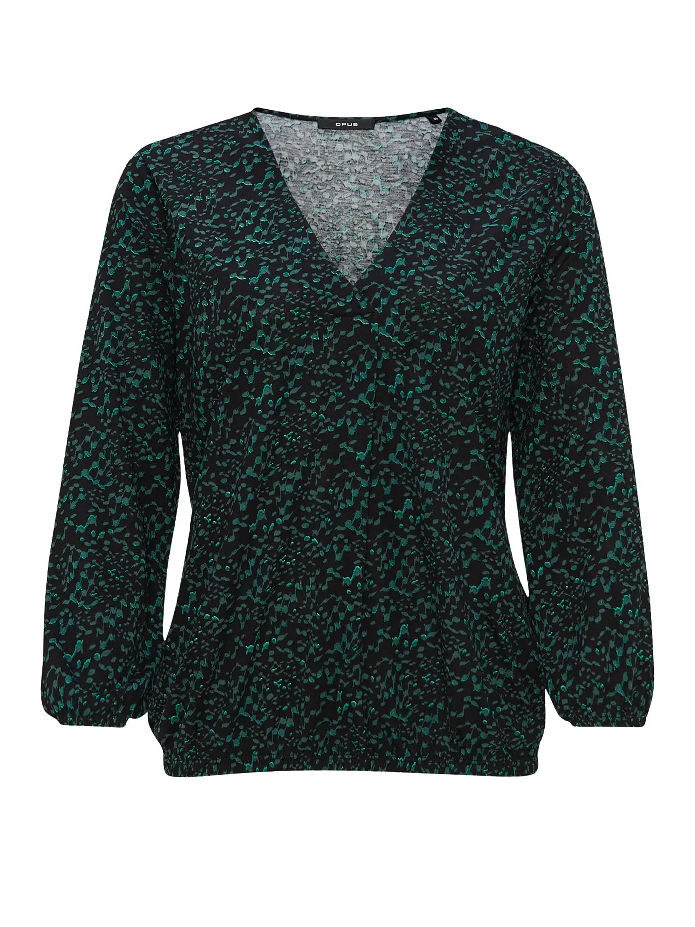 OPUS | Blusenshirt SANNAH SPLENDID | schwarz