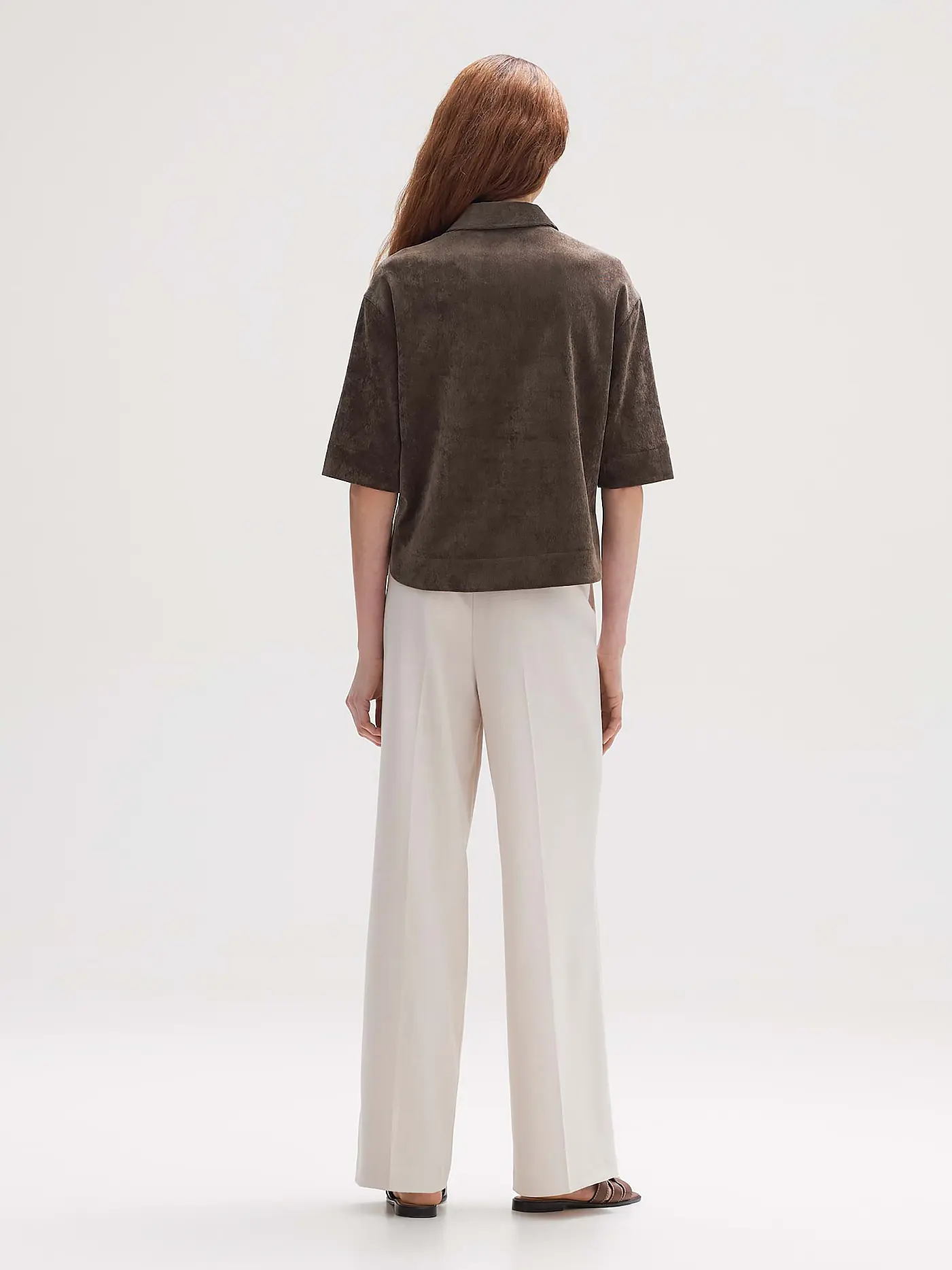 OPUS | Cordbluse FEPPA | braun