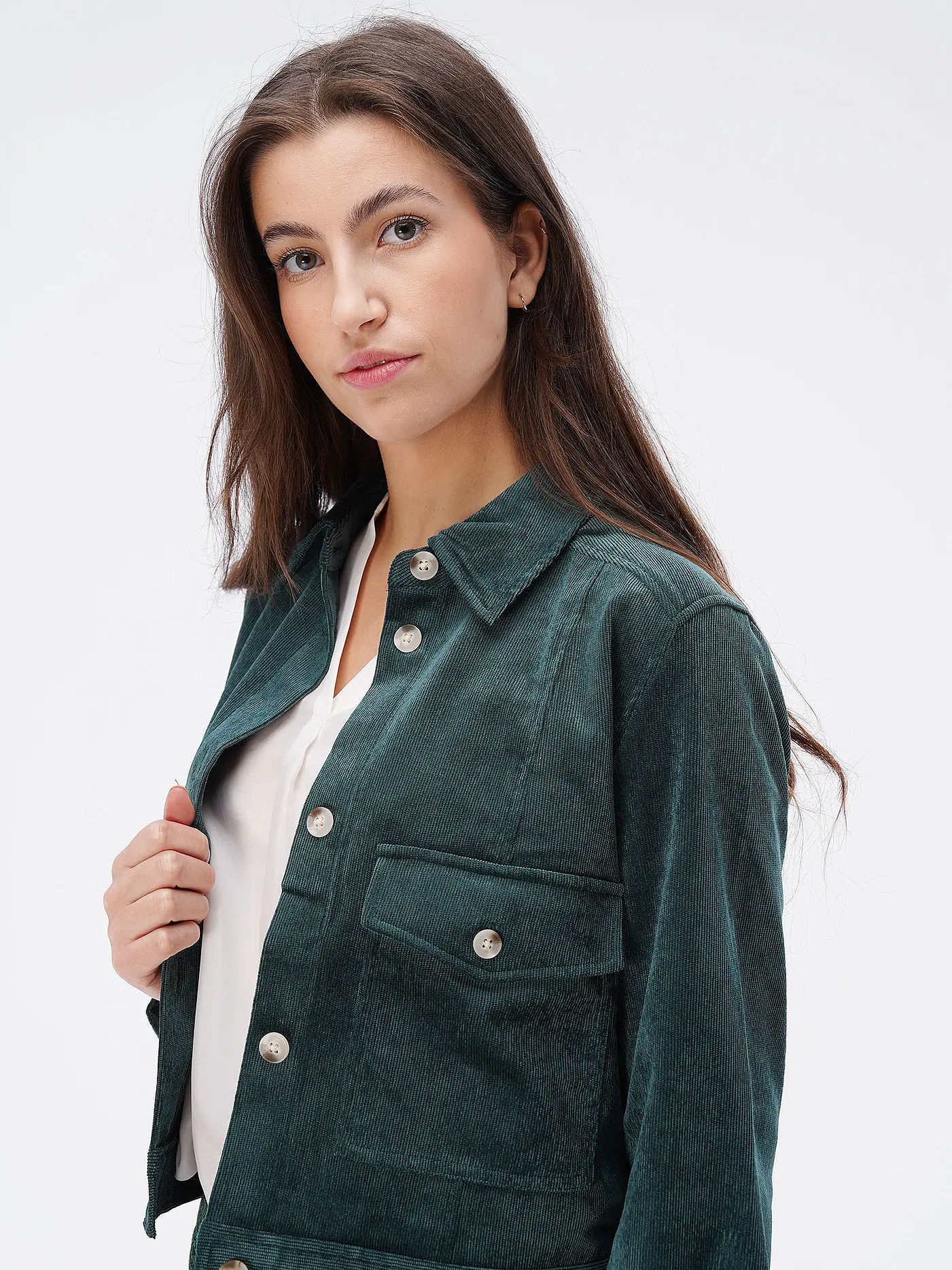 OPUS | Cordjacke HESANI | petrol