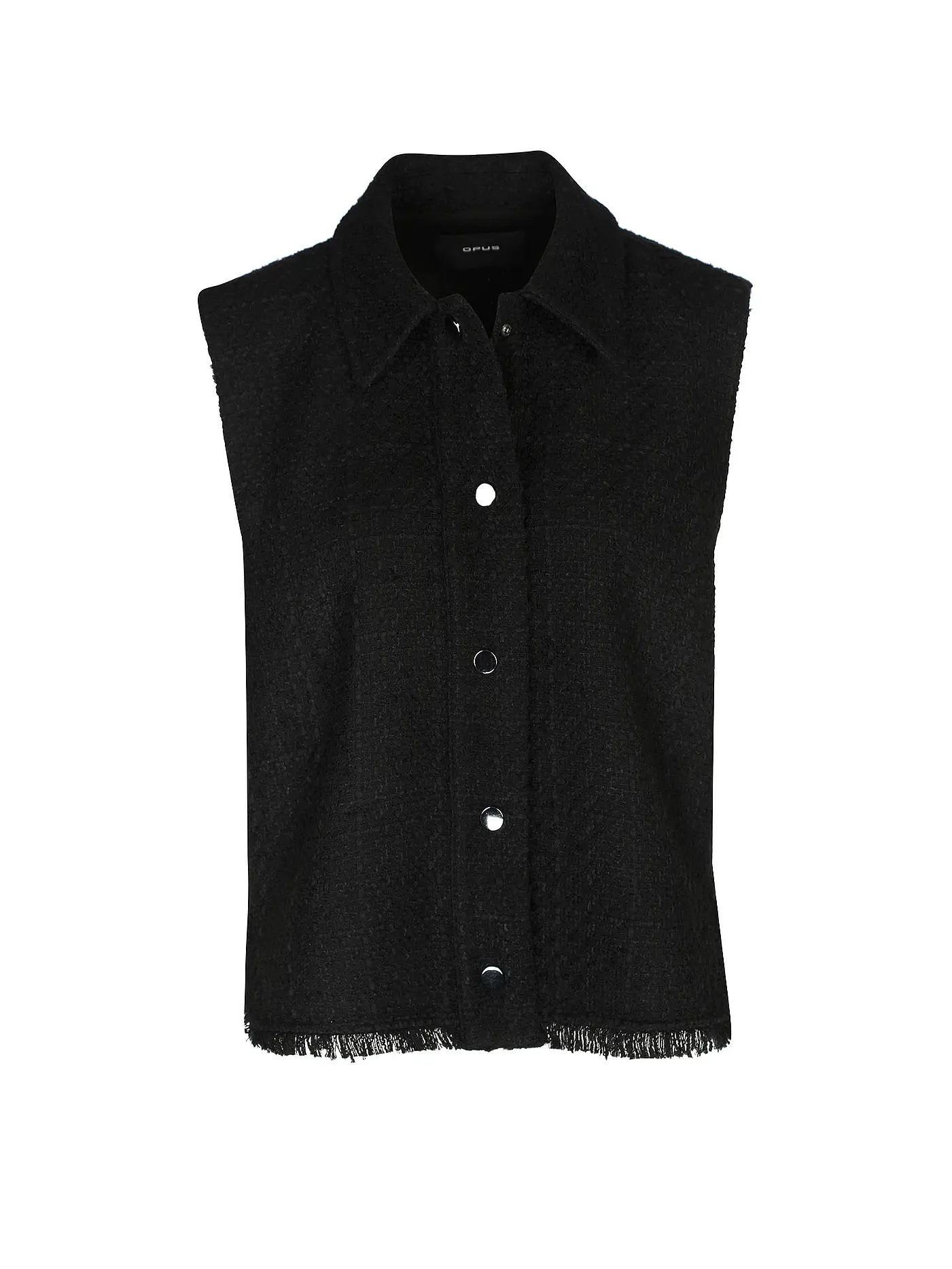 OPUS | Gilet - Weste WAPILE  | schwarz