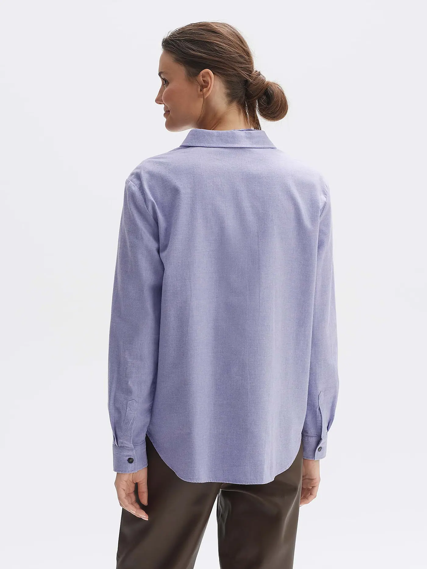 OPUS | Hemdbluse FARVEN | lila