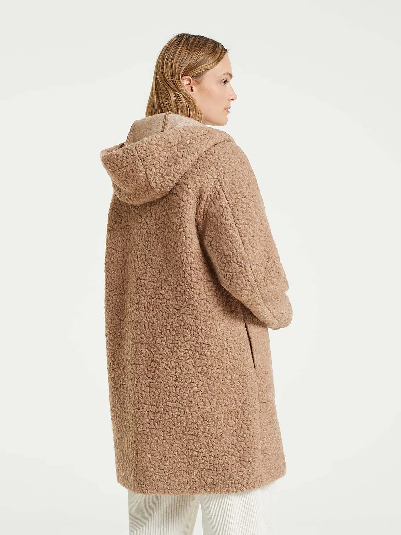OPUS | Jacke in Felloptik HABINI | camel