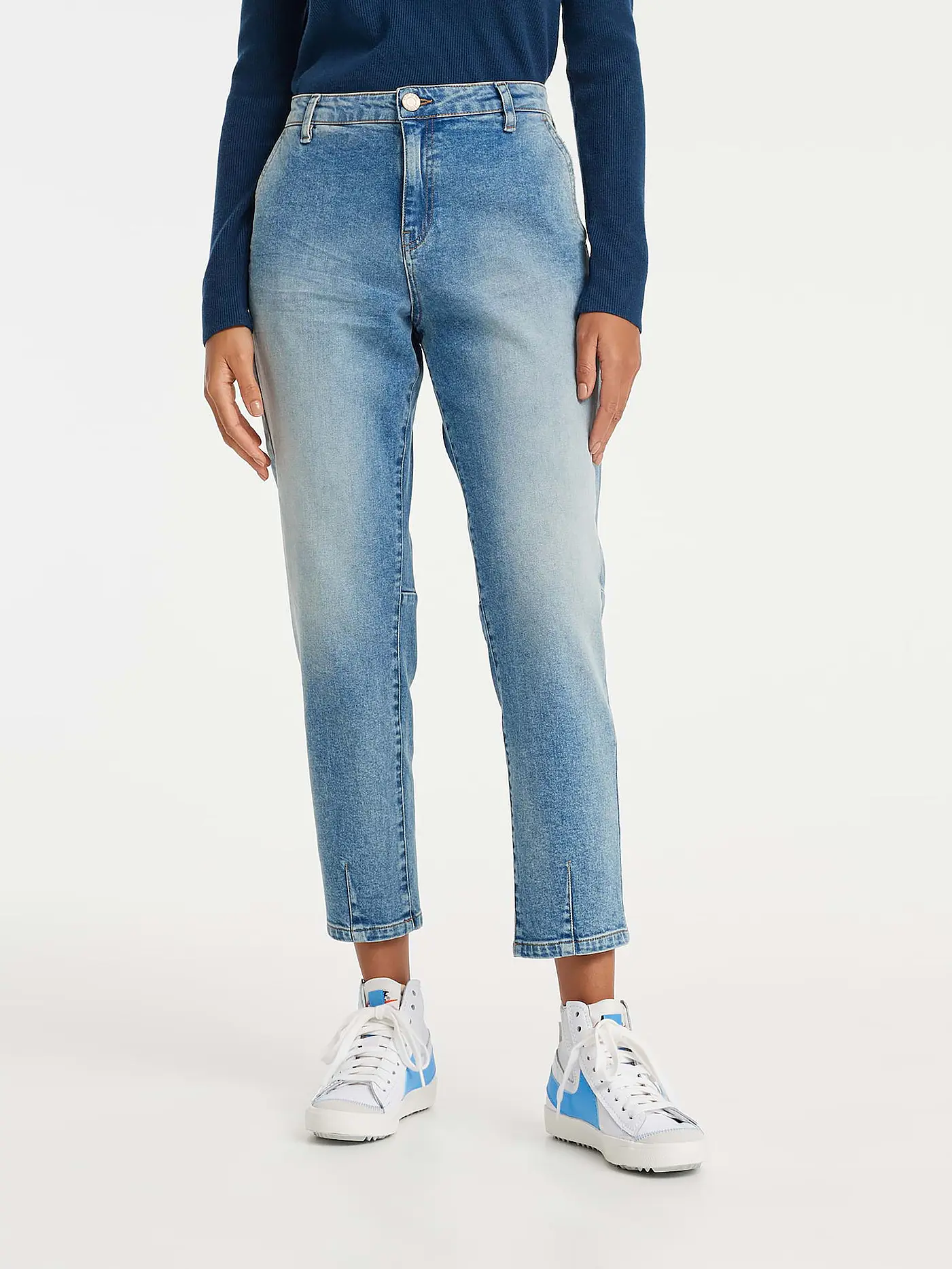 OPUS | Jeans 7/8 LANEA | blau