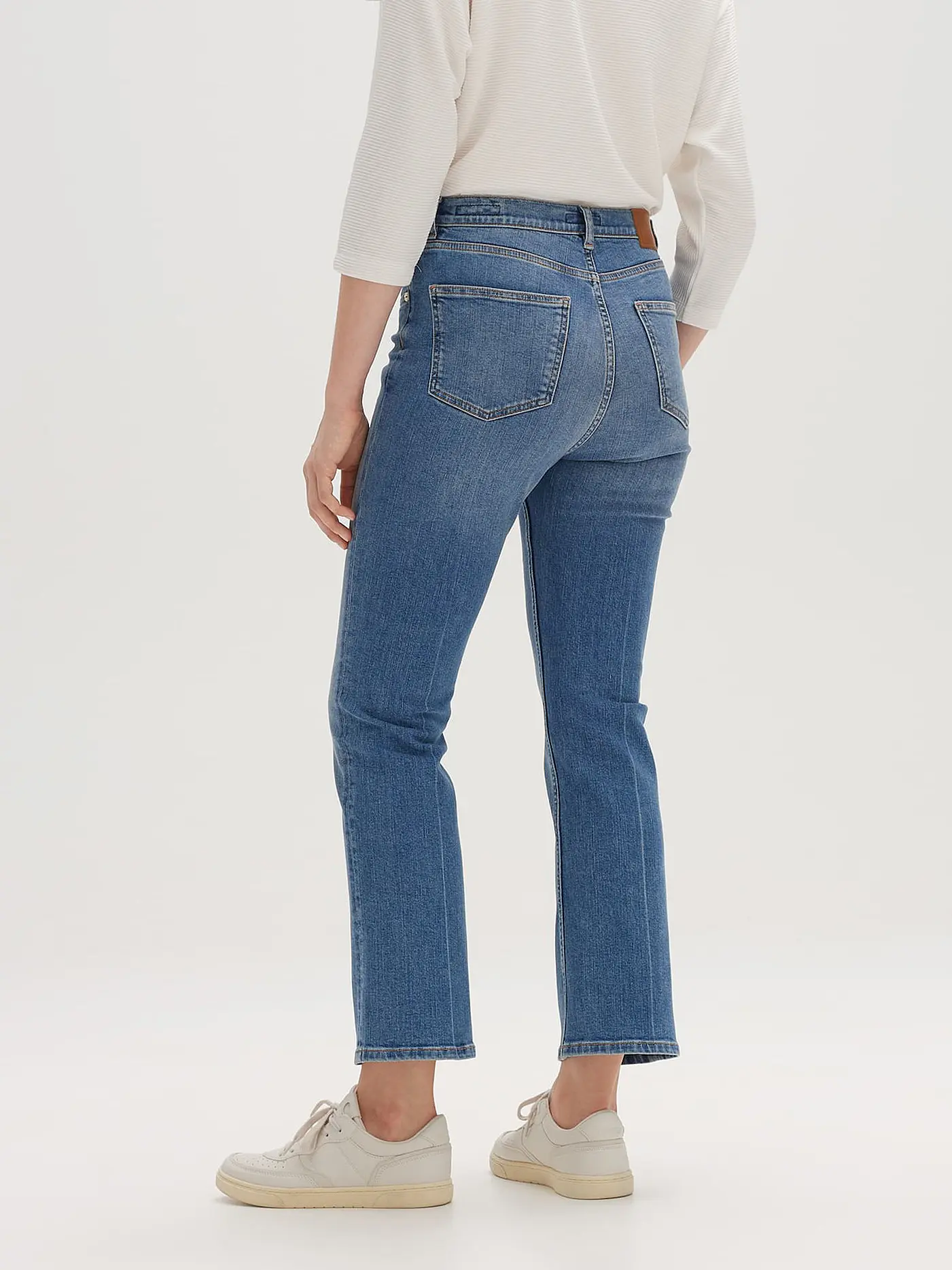 OPUS | Jeans Flared Fit 7/8 EBONI | hellblau