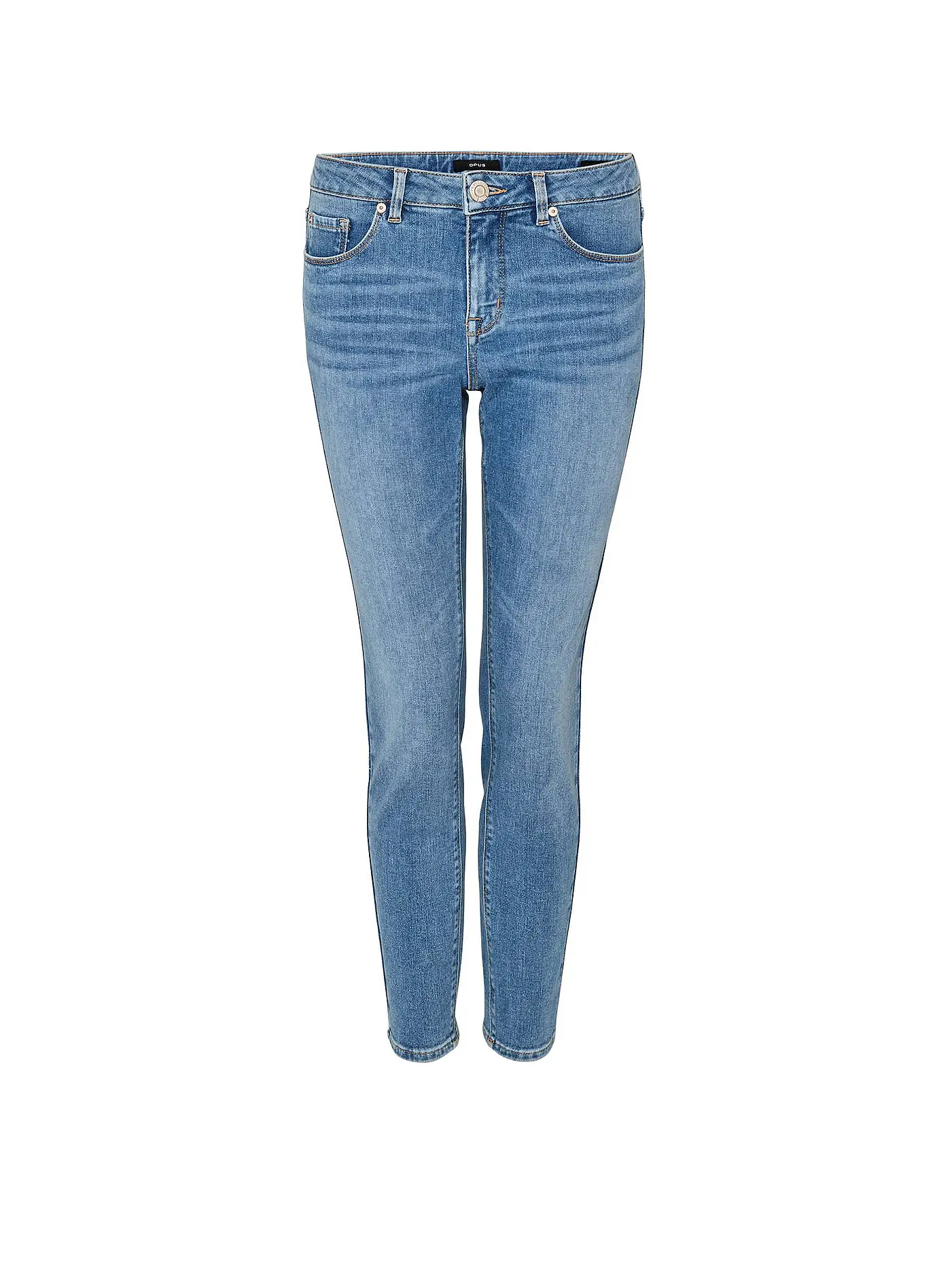 OPUS | Jeans Skinny Fit 7/8 ELMA OCEAN BLUE | blau