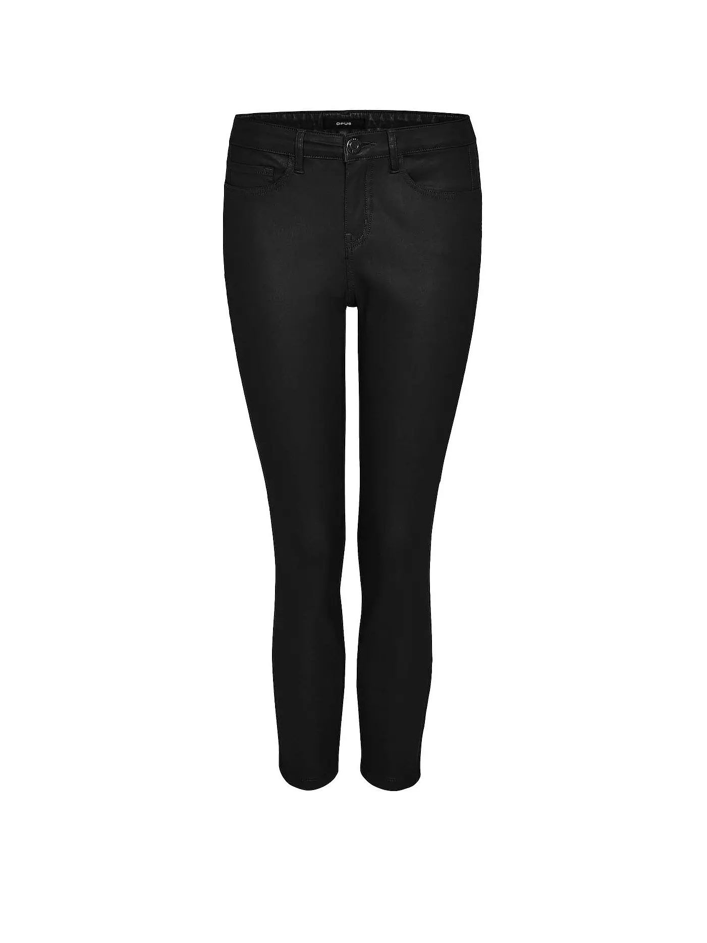 OPUS | Jeans Skinny Fit EMILY ZIP | schwarz