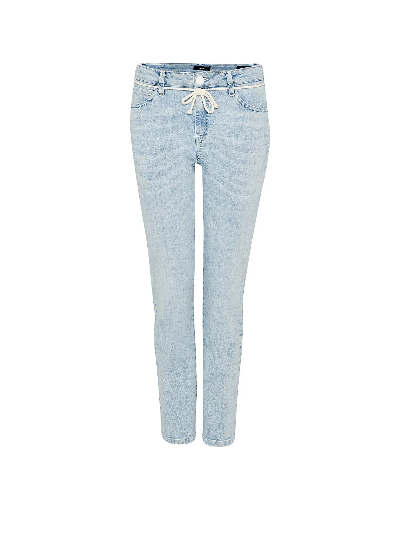 OPUS | Jeans Slim Fit LOUIS DESTROYED | blau