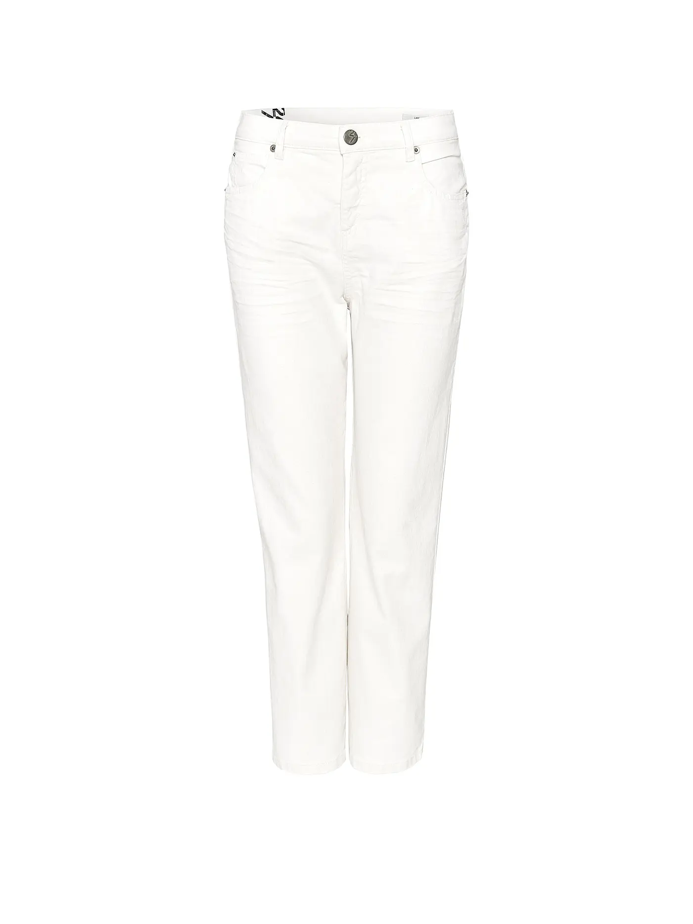 OPUS | Jeans Wide Leg LANI USED 7/8 | creme