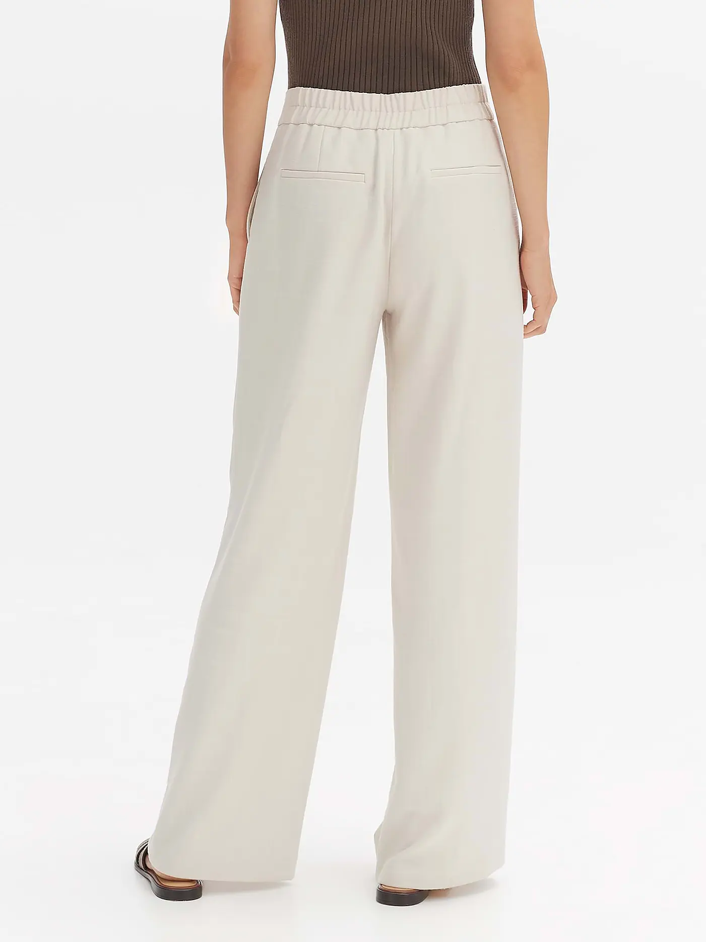 OPUS | Marlenehose MARZENA | weiss