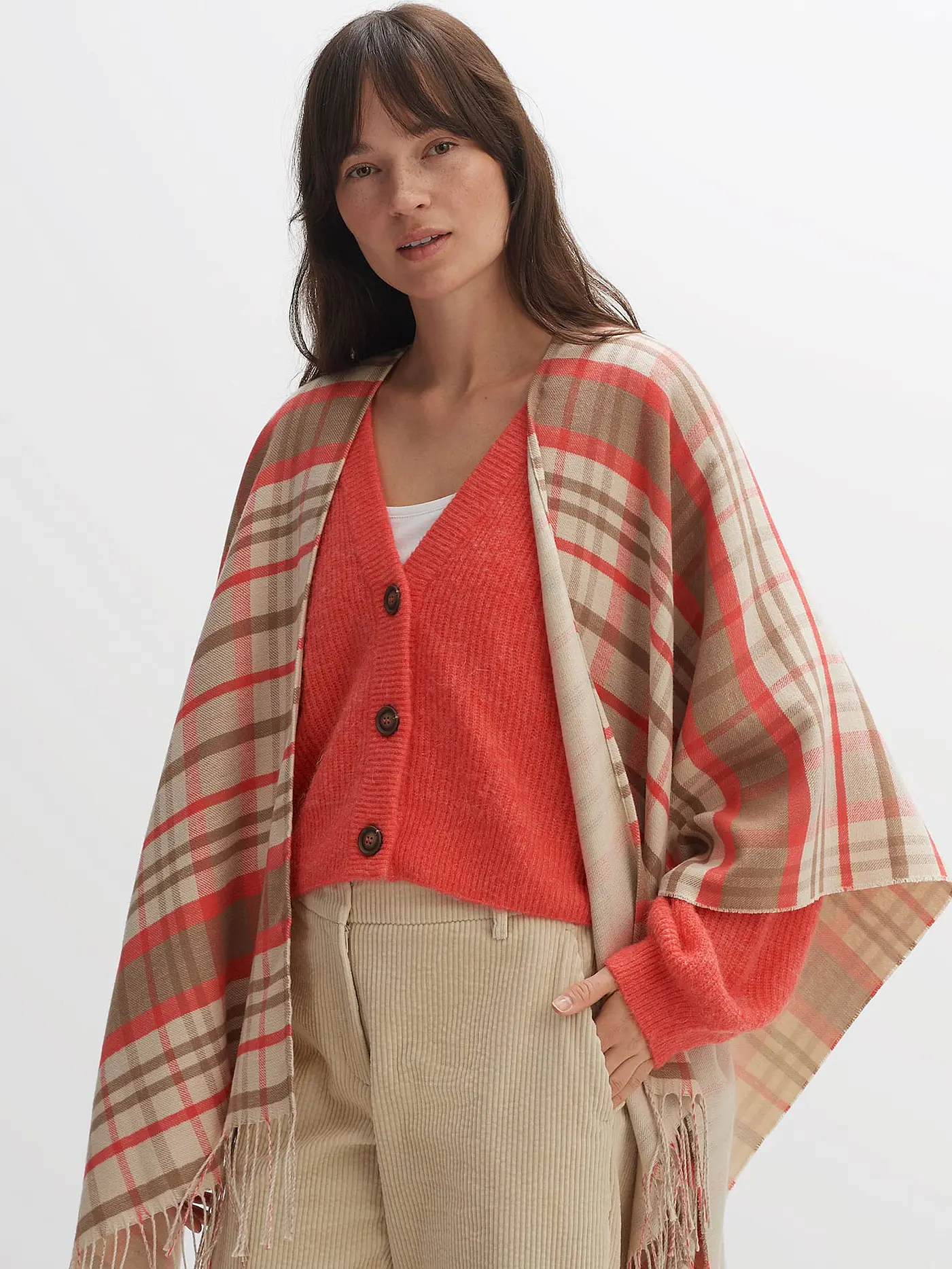 OPUS | Poncho - Cape ALERA CAPE | creme