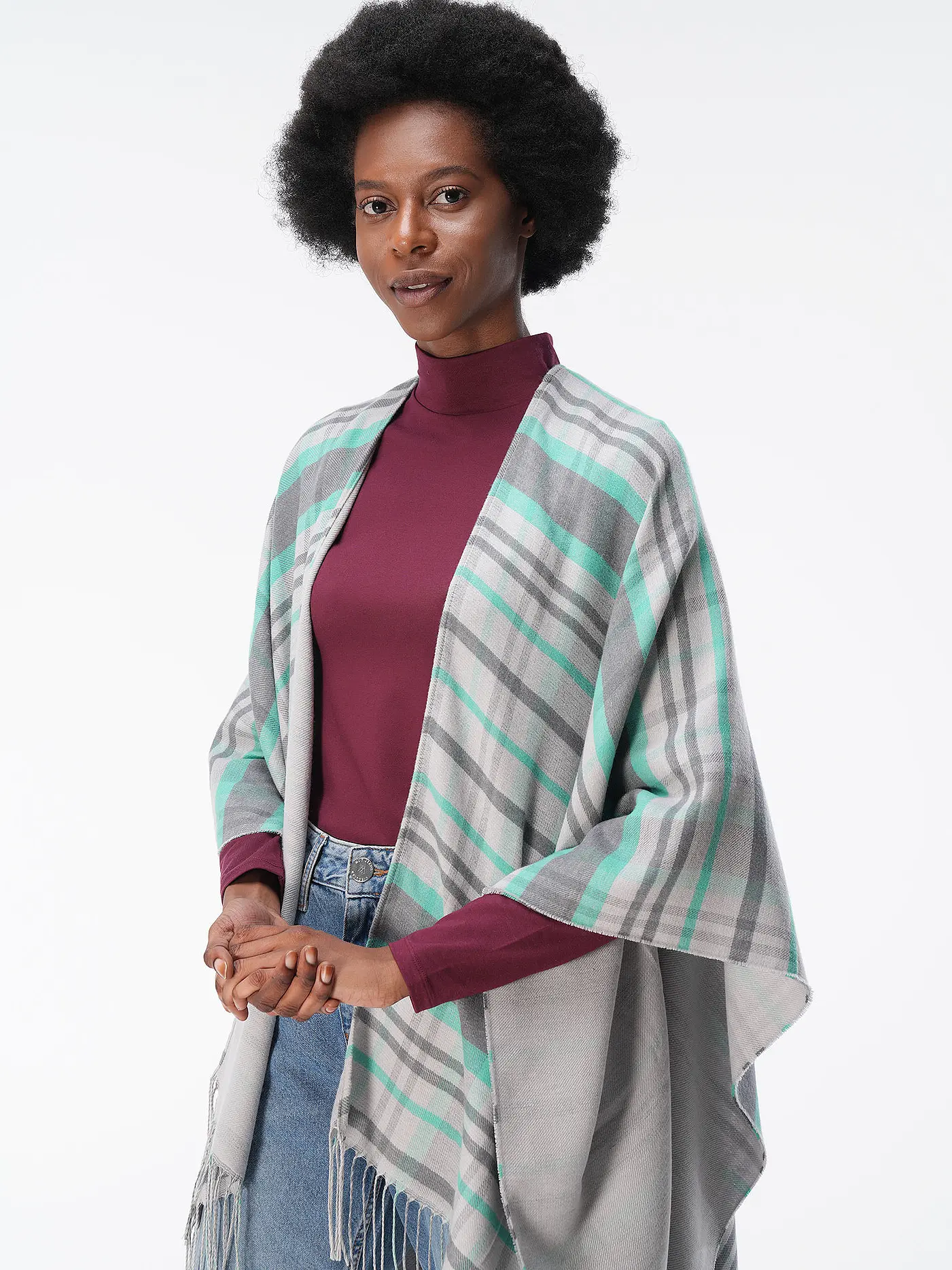 OPUS | Poncho - Cape ALERA | grau