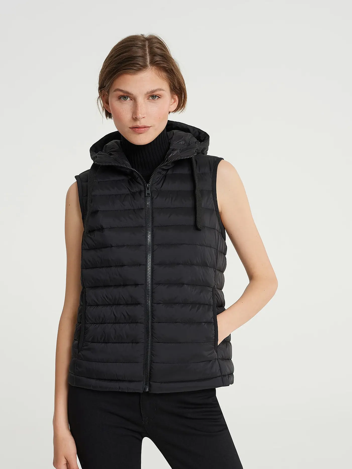 OPUS | Steppgilet WAIKO | schwarz