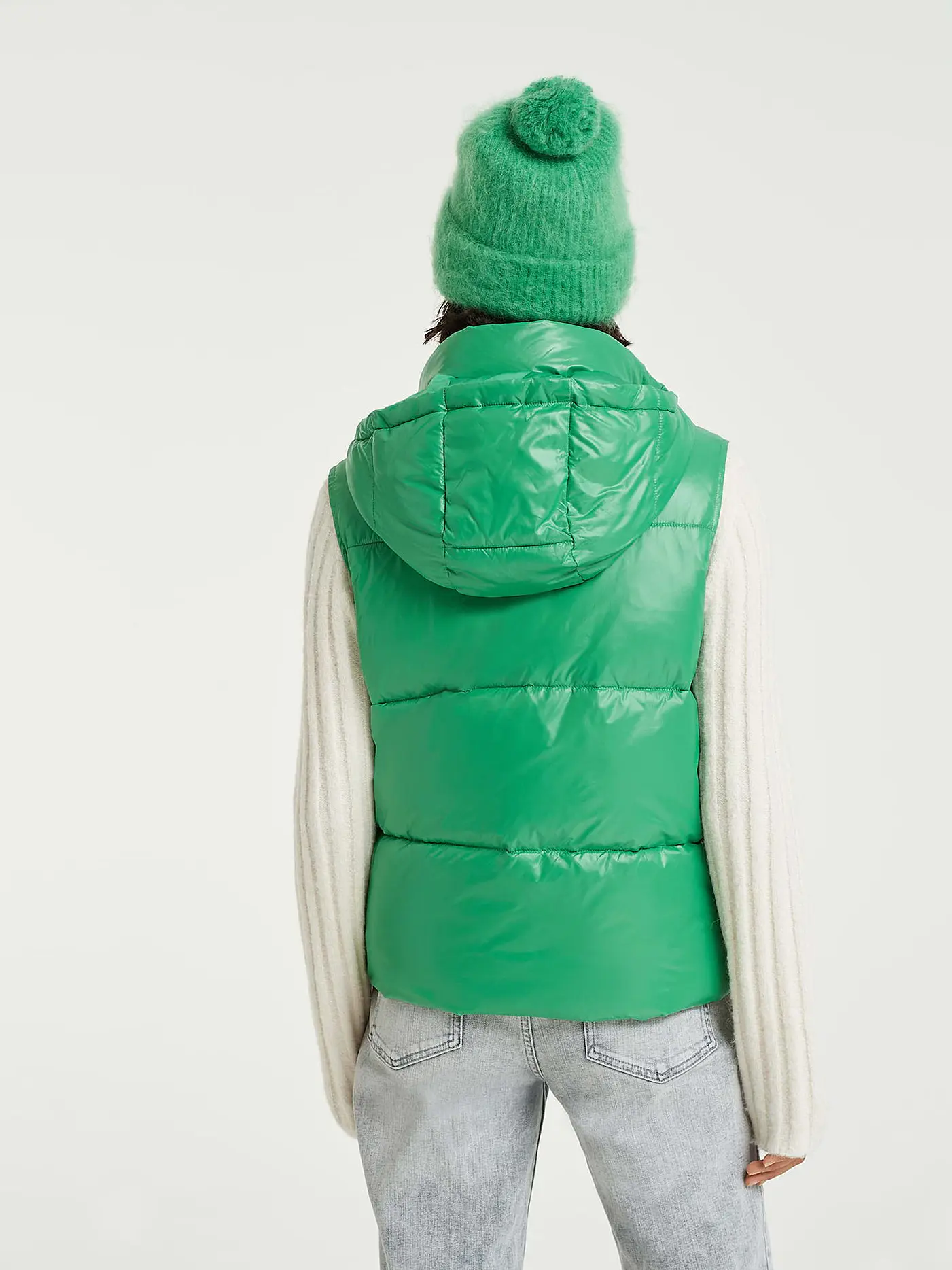 OPUS | Steppgilet WISELA INTENSITY | grün