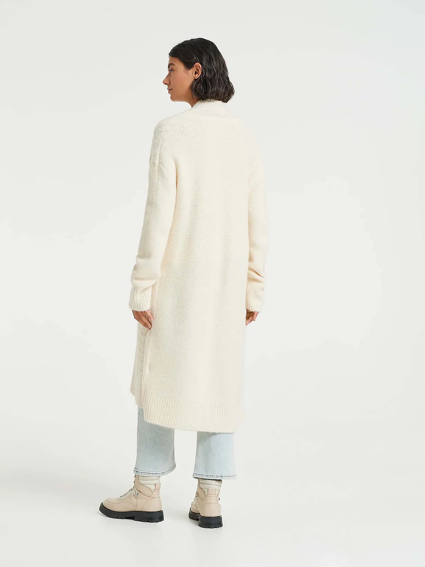 OPUS | Strickjacke DACU | creme
