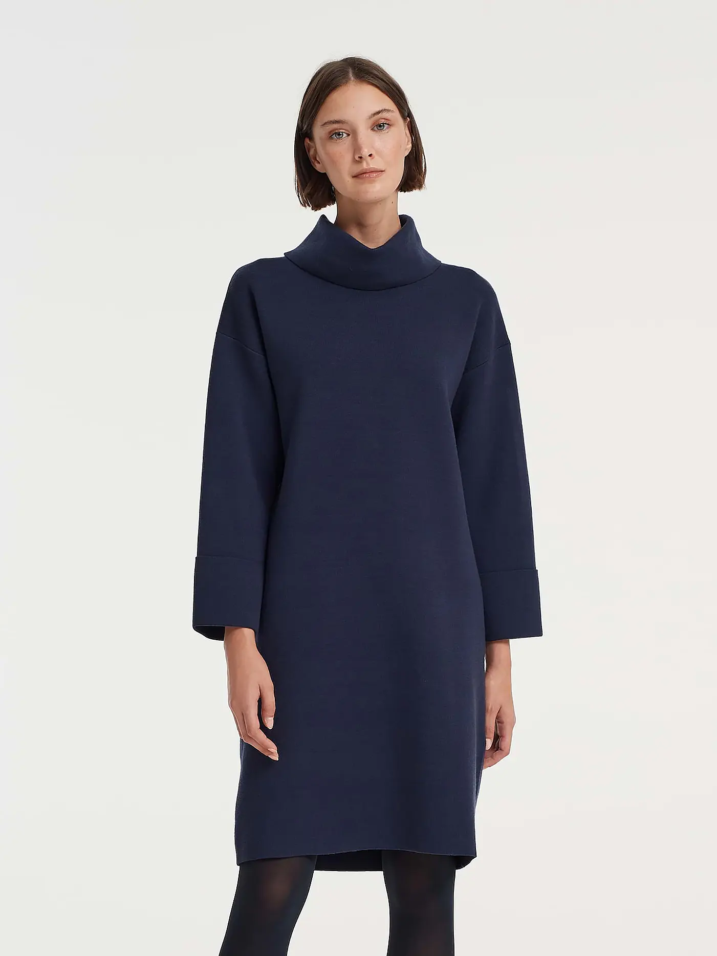 OPUS | Strickkleid  WIPINO | dunkelblau