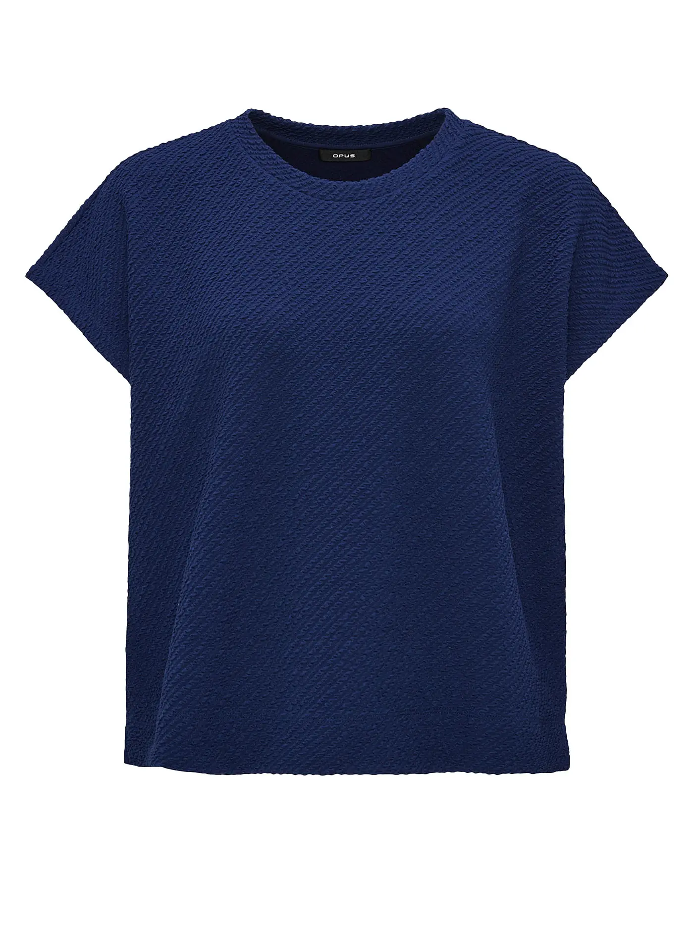 OPUS | T-Shirt GULARU | dunkelblau