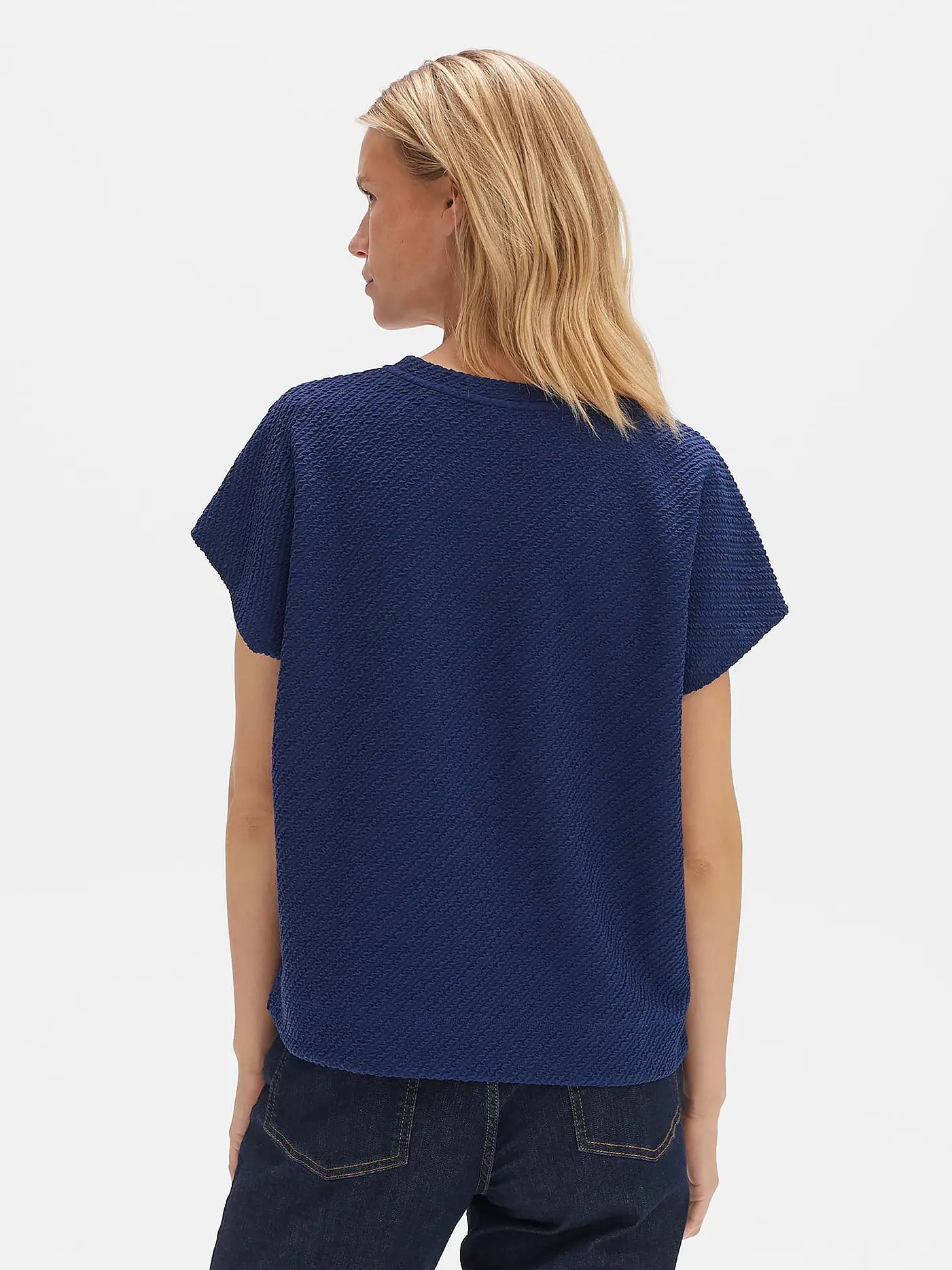 OPUS | T-Shirt GULARU | dunkelblau